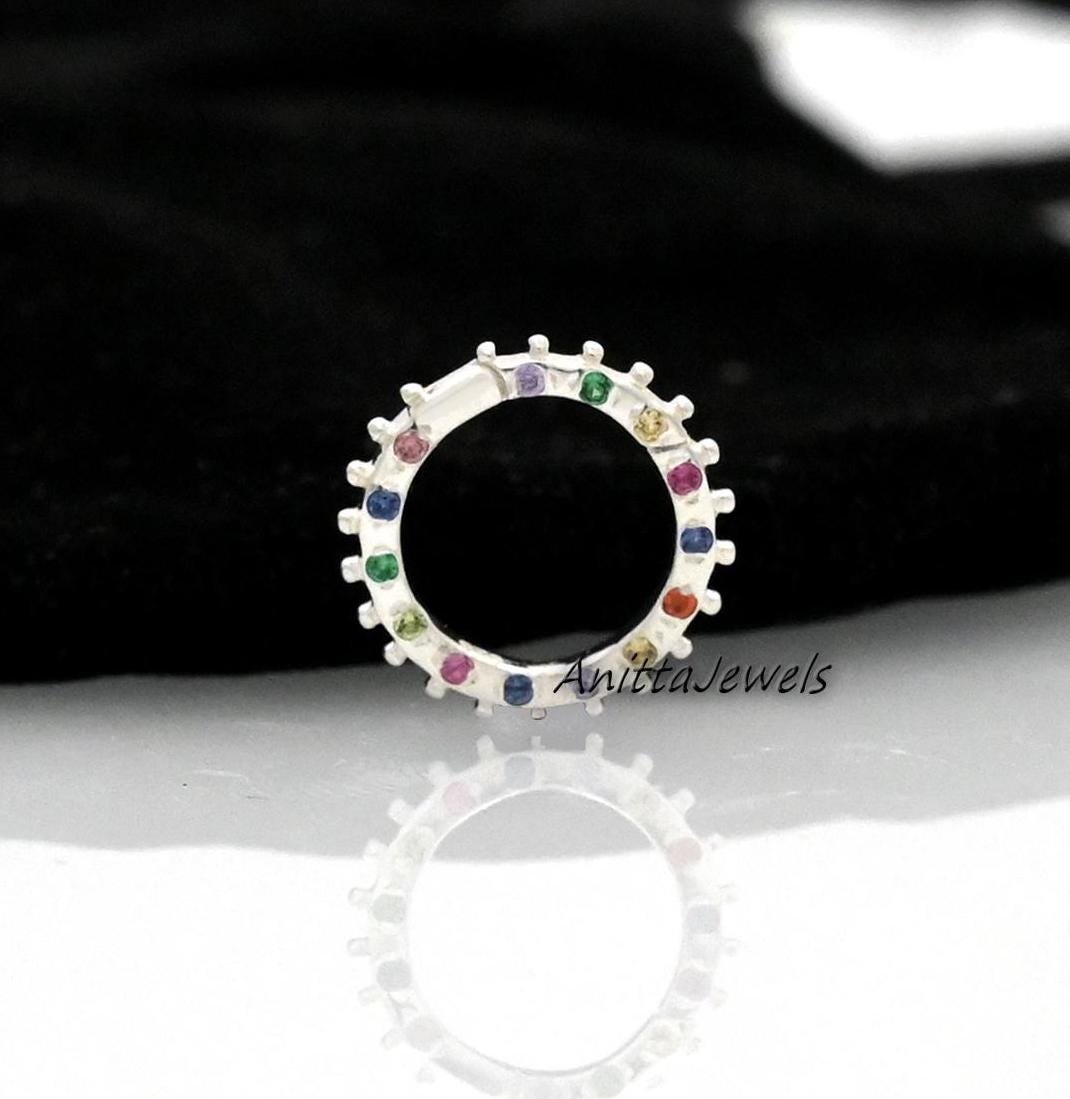 14K Gold Charm Holder: Handmade Enhancer Link - View 5 - Anitta Jewels | SKU: etsy_1263173300 14K Gold Charm Holder: Handmade Enhancer Link - View 5 - Anitta Jewels | SKU: etsy_1263173300