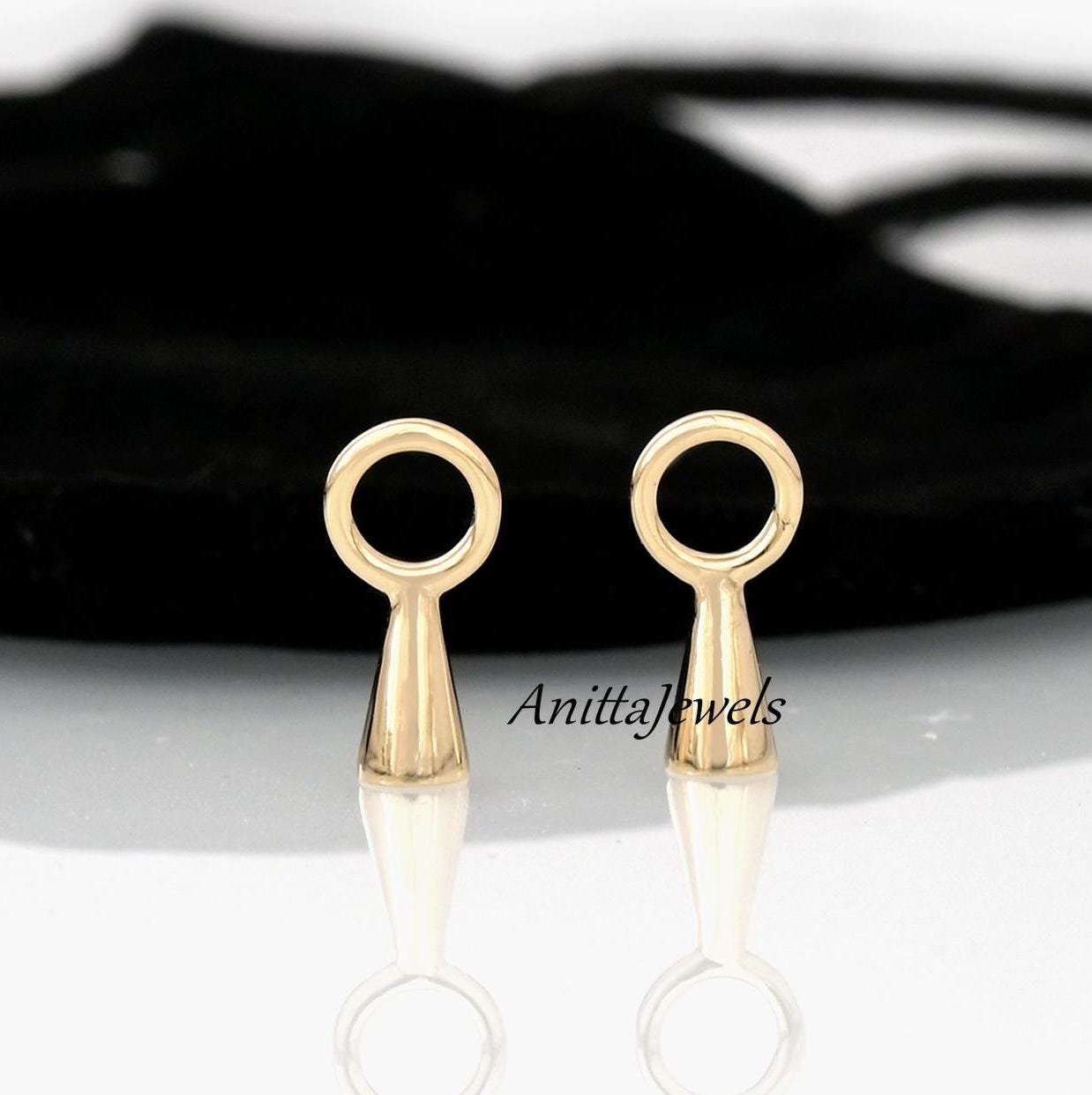 14K Gold Connector Lock: Handmade Charm Chain Snap Link - Anitta Jewels | SKU: etsy_1691322360 14K Gold Connector Lock: Handmade Charm Chain Snap Link - Anitta Jewels | SKU: etsy_1691322360
