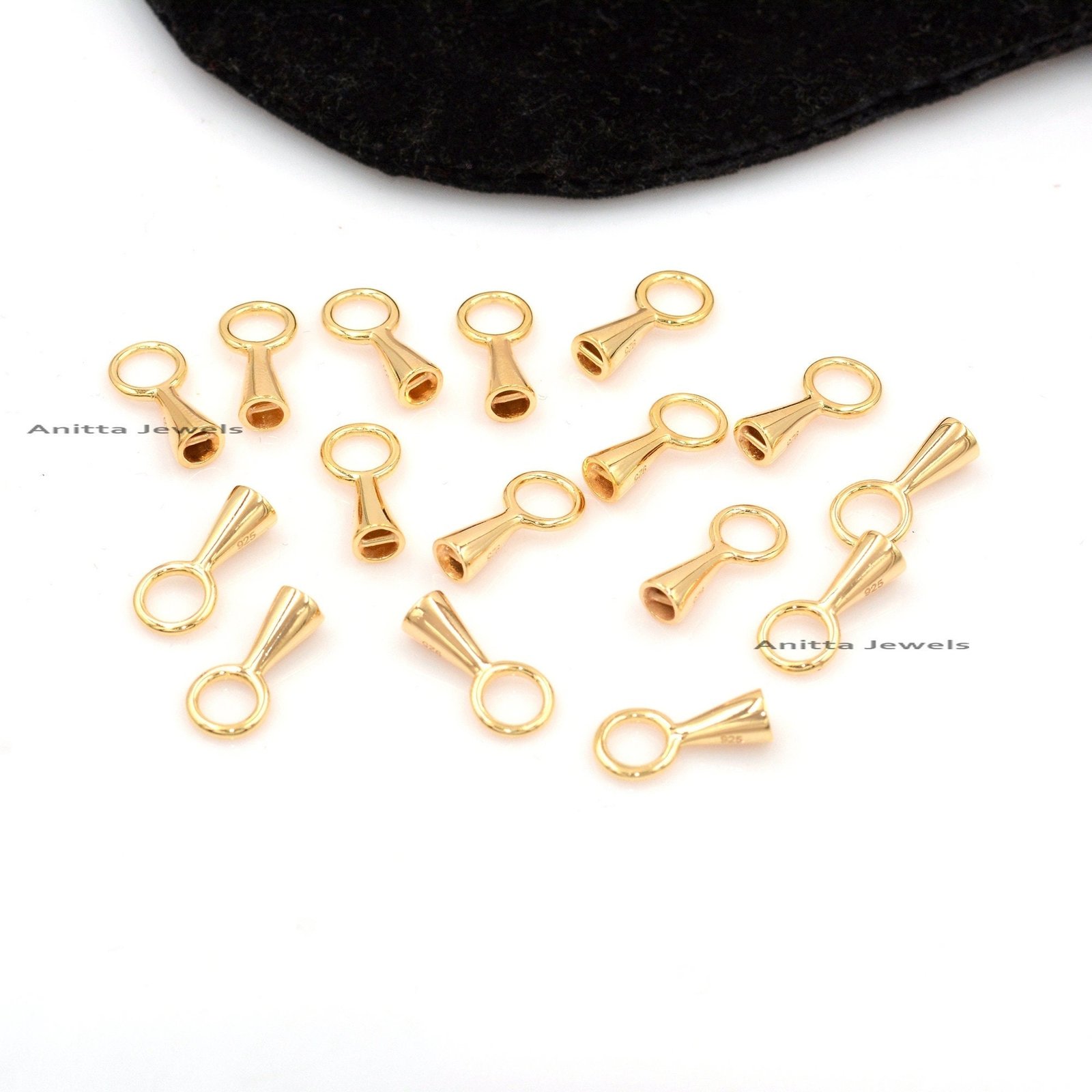 14K Gold Connector Lock: Handmade Charm Chain Snap Link - View 2 - Anitta Jewels | SKU: etsy_1691322360 14K Gold Connector Lock: Handmade Charm Chain Snap Link - View 2 - Anitta Jewels | SKU: etsy_1691322360
