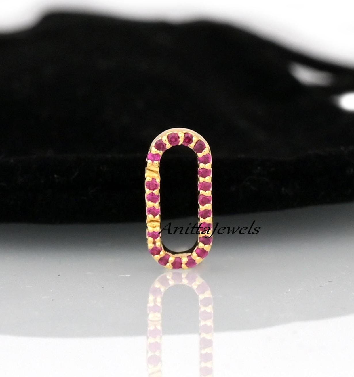 14K Gold Oval Charm Enhancer Pendant: Handmade Turquoise Lock (15*7MM) - View 7 - Anitta Jewels | SKU: etsy_1695663822 14K Gold Oval Charm Enhancer Pendant: Handmade Turquoise Lock (15*7MM) - View 7 - Anitta Jewels | SKU: etsy_1695663822