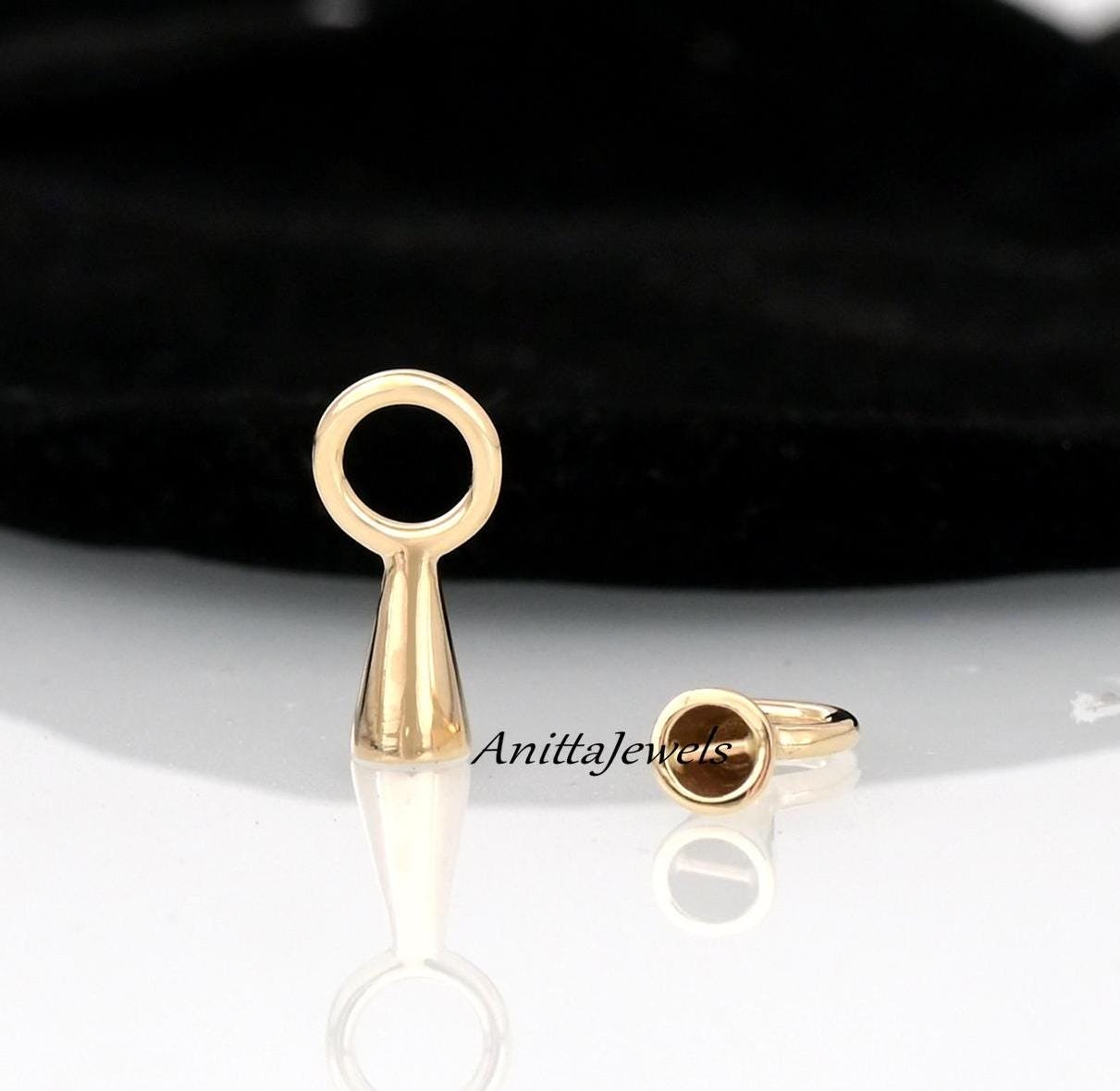 14K Gold Plated Connector Lock: Handmade 925 Silver Snap Link - Anitta Jewels | SKU: etsy_1092740350 14K Gold Plated Connector Lock: Handmade 925 Silver Snap Link - Anitta Jewels | SKU: etsy_1092740350