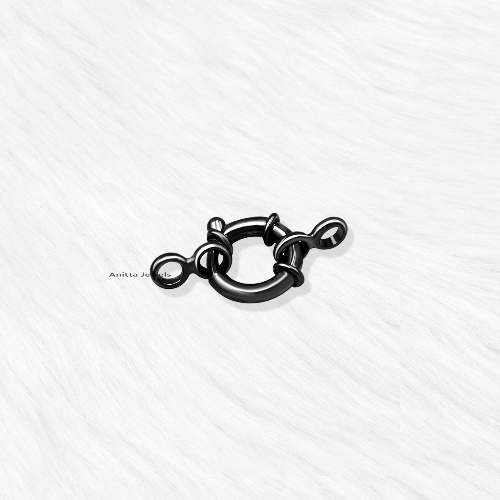 14k Solid Gold Spring Lock: Handmade Sailor's Clasp - View 6 - Anitta Jewels | SKU: etsy_1694924324 14k Solid Gold Spring Lock: Handmade Sailor's Clasp - View 6 - Anitta Jewels | SKU: etsy_1694924324