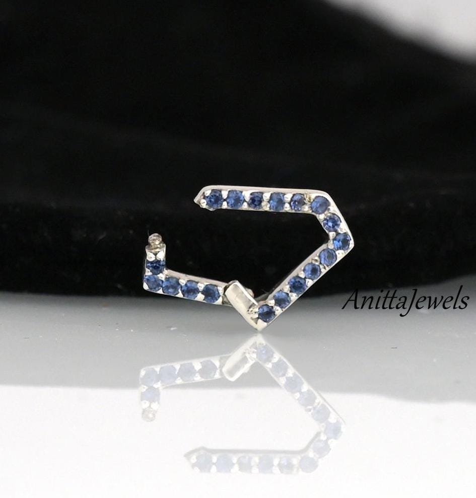 925 Silver Diamond Charm Holder: Openable Link Enhancer (10x13 MM) - Anitta Jewels | SKU: etsy_1408259798 925 Silver Diamond Charm Holder: Openable Link Enhancer (10x13 MM) - Anitta Jewels | SKU: etsy_1408259798