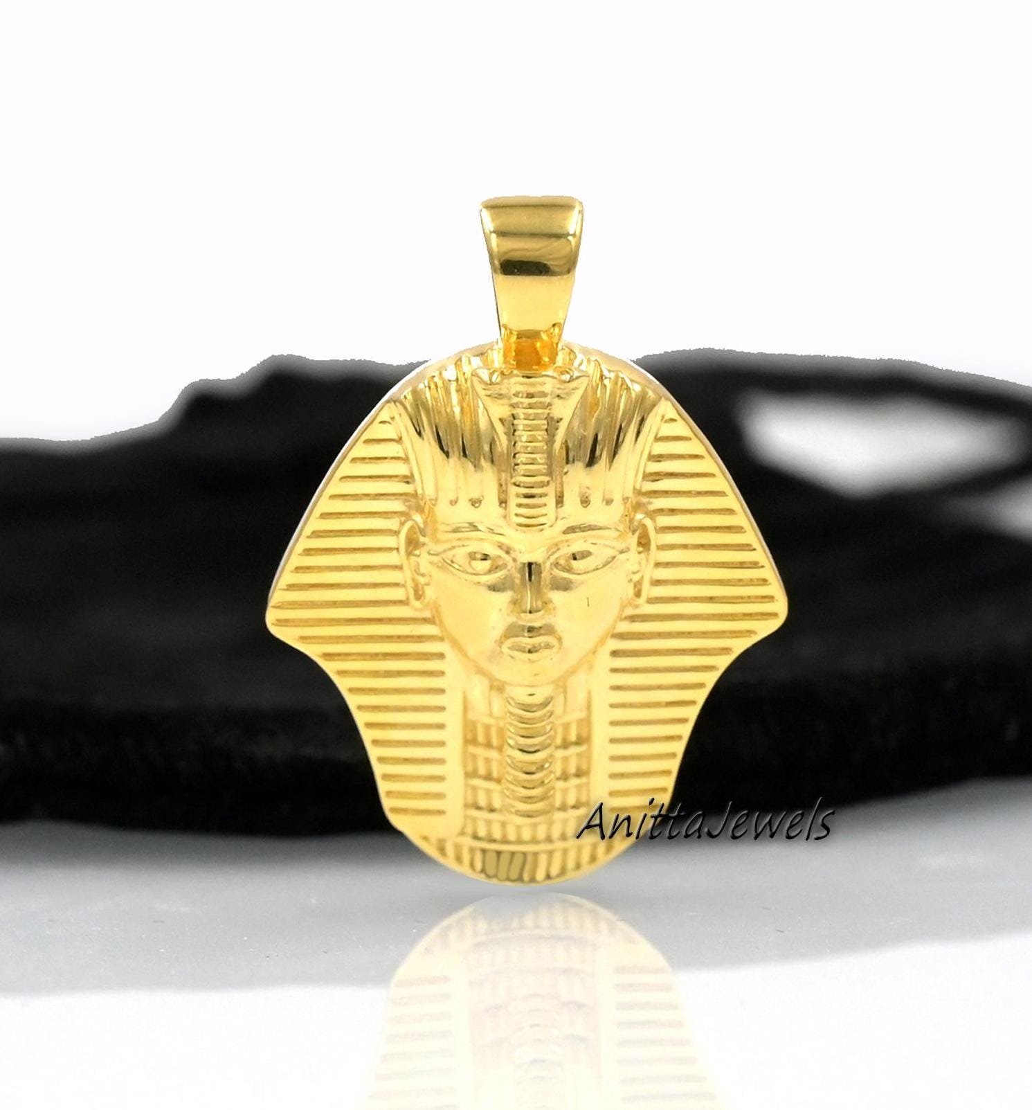 925 Silver Egyptian Pharaoh King Pendant - View 2 - Anitta Jewels | SKU: etsy_1792495176 925 Silver Egyptian Pharaoh King Pendant - View 2 - Anitta Jewels | SKU: etsy_1792495176