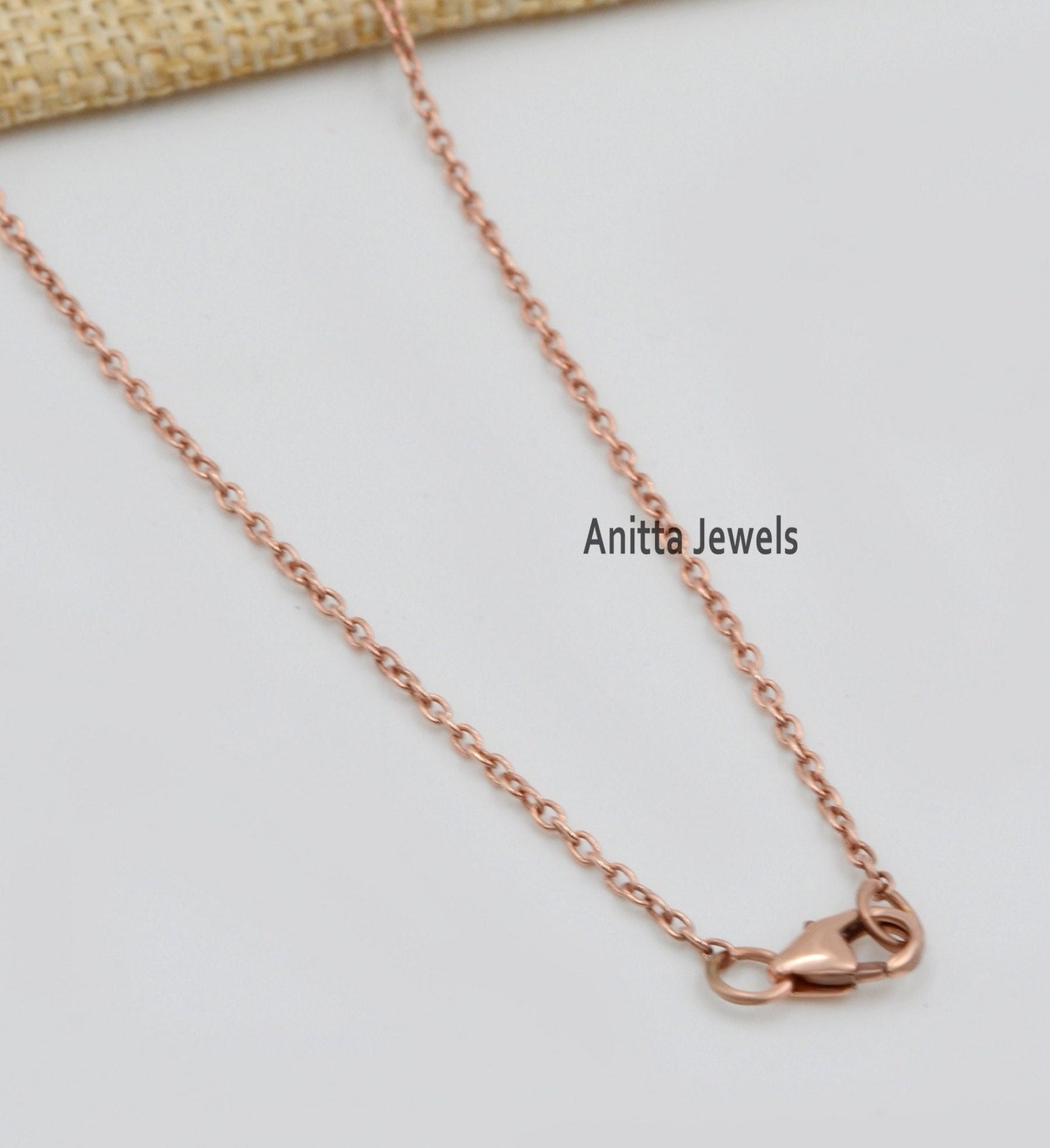 925 Silver Handmade Rolo Link Chain Necklace - Anitta Jewels | SKU: etsy_1051916163 925 Silver Handmade Rolo Link Chain Necklace - Anitta Jewels | SKU: etsy_1051916163
