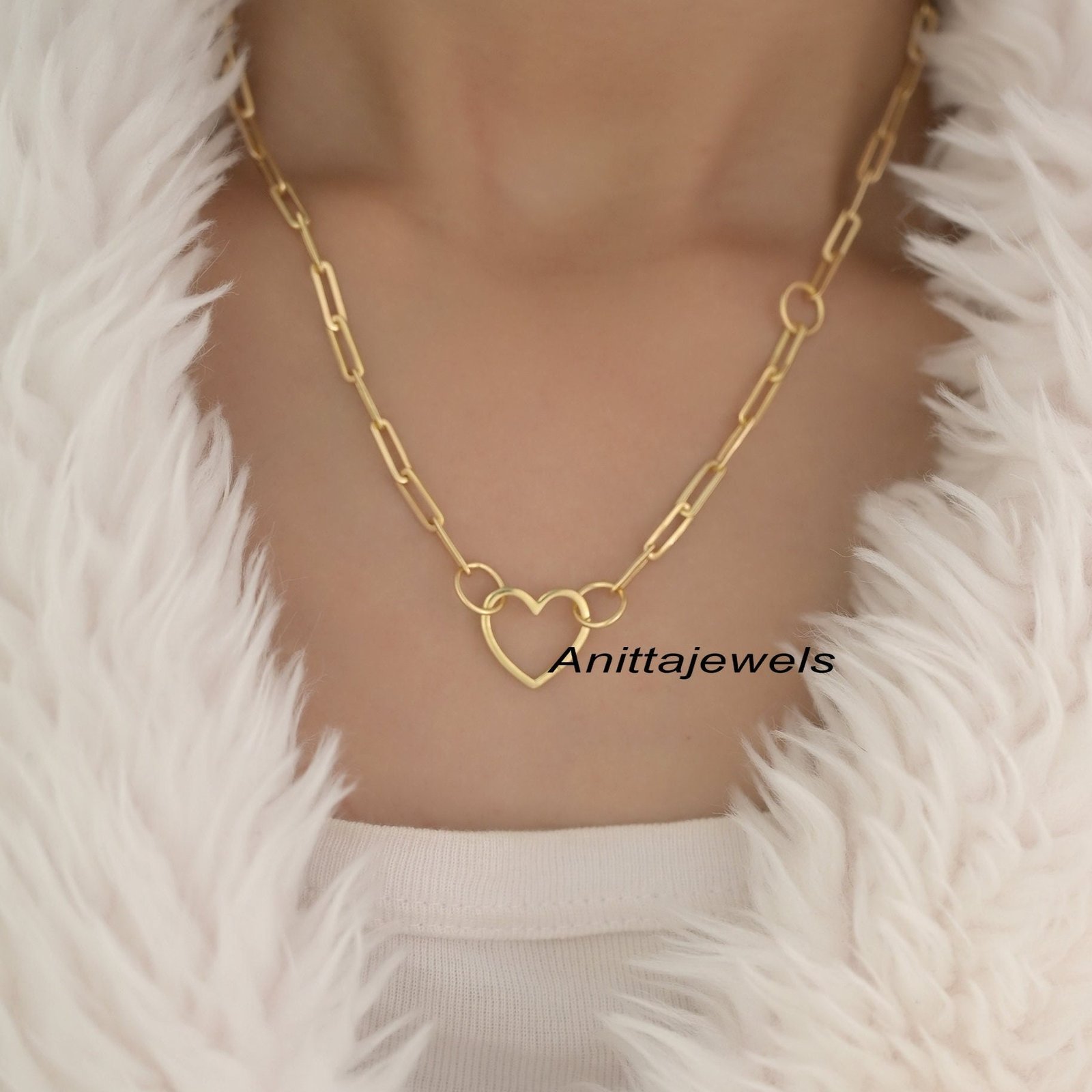 925 Silver Heart Enhancer: Handmade Charm Holder, Carabiner Clasp - View 5 - Anitta Jewels | SKU: etsy_1050209307 925 Silver Heart Enhancer: Handmade Charm Holder, Carabiner Clasp - View 5 - Anitta Jewels | SKU: etsy_1050209307