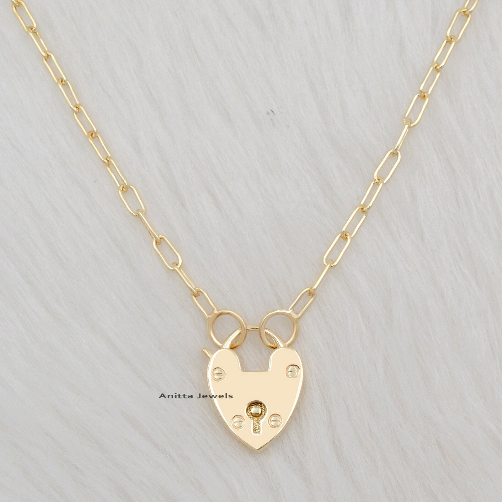 925 Silver Heart Padlock Connector: Dainty Women's Pendant (20 MM) - View 4 - Anitta Jewels | SKU: etsy_981524984 925 Silver Heart Padlock Connector: Dainty Women's Pendant (20 MM) - View 4 - Anitta Jewels | SKU: etsy_981524984