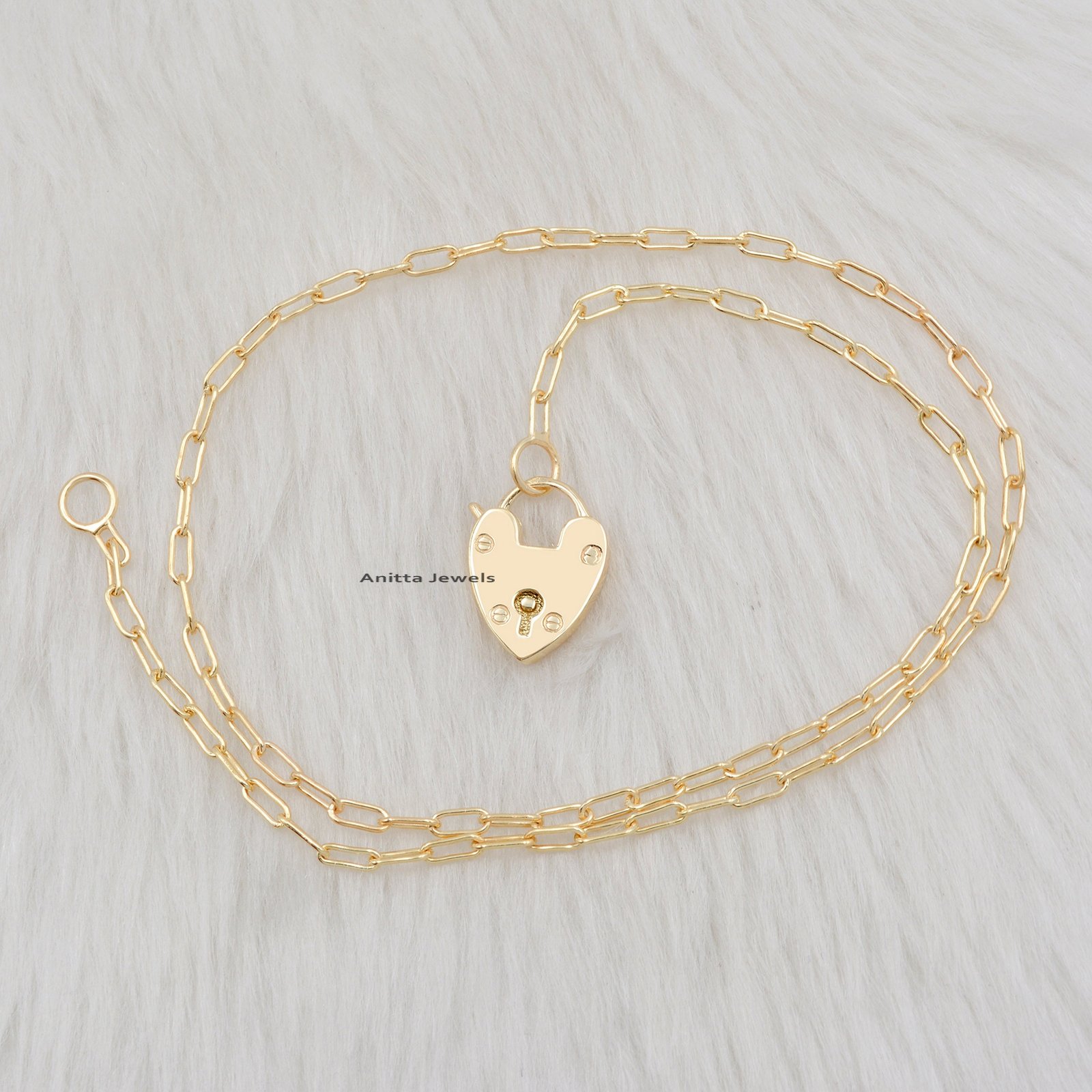 925 Silver Heart Padlock Connector: Dainty Women's Pendant (20 MM) - View 5 - Anitta Jewels | SKU: etsy_981524984 925 Silver Heart Padlock Connector: Dainty Women's Pendant (20 MM) - View 5 - Anitta Jewels | SKU: etsy_981524984