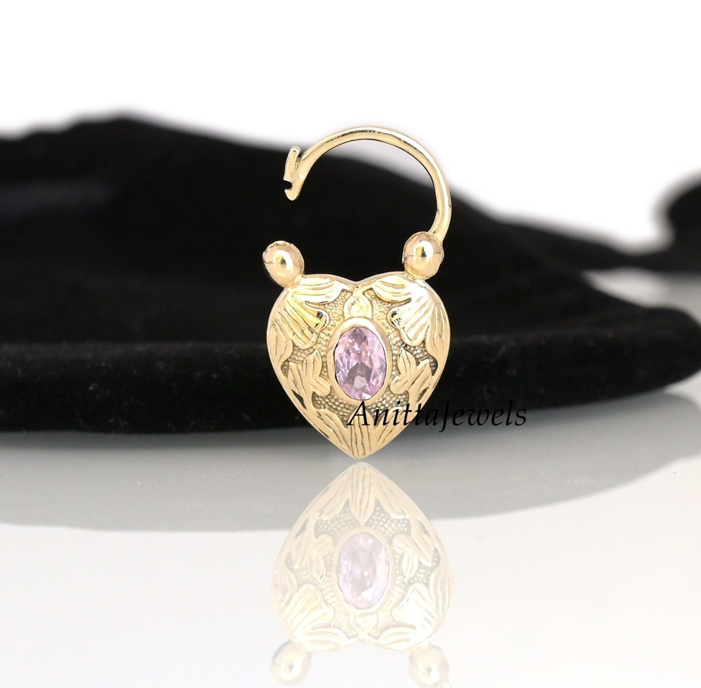 925 Silver Heart Padlock Pendant: Turquoise or Lapis Connector - View 3 - Anitta Jewels | SKU: etsy_1036252114 925 Silver Heart Padlock Pendant: Turquoise or Lapis Connector - View 3 - Anitta Jewels | SKU: etsy_1036252114