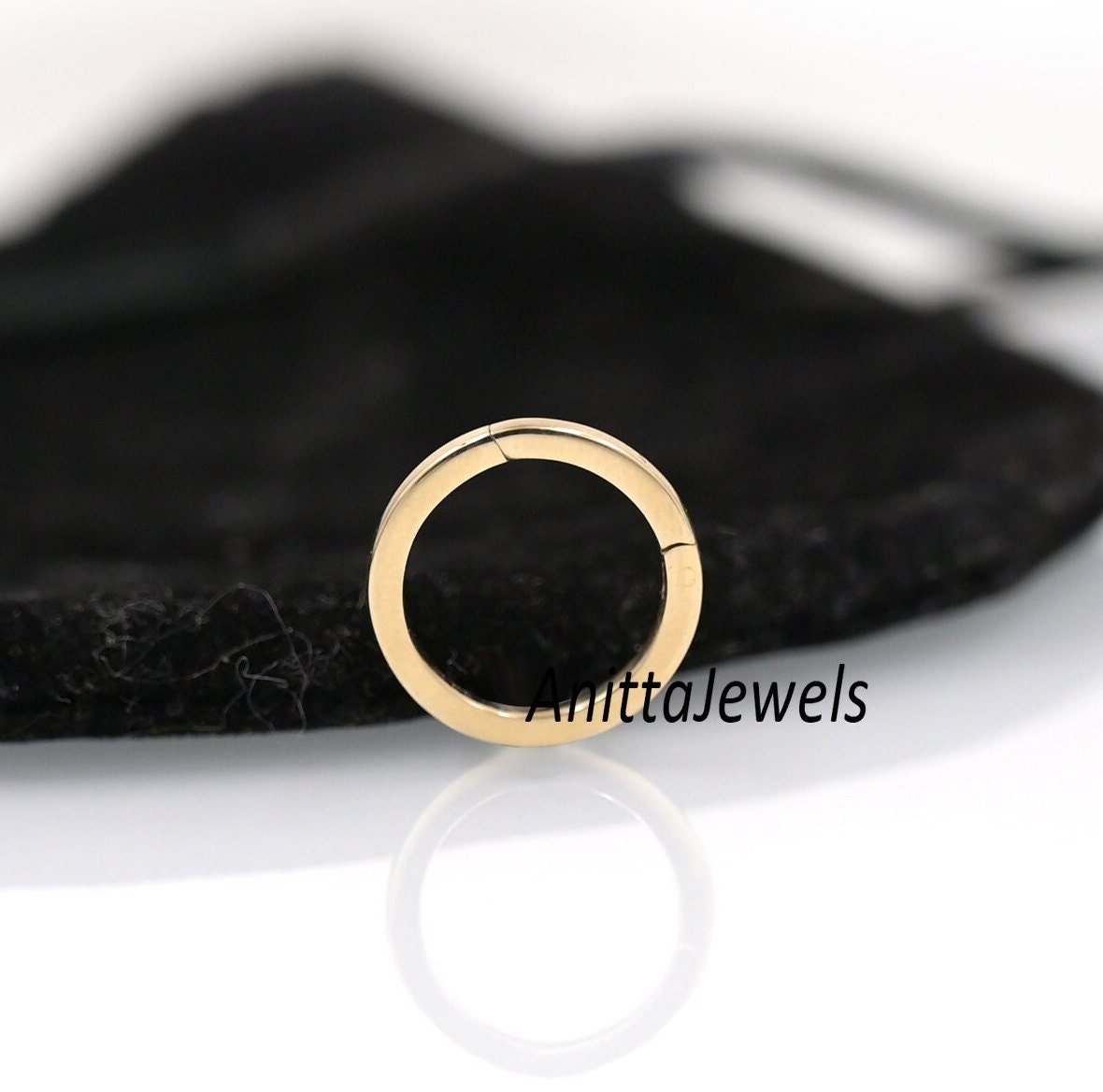 925 Silver Round Charm Holder: Hinged Enhancer Clasp (15mm x 15mm - View 2 - Anitta Jewels | SKU: etsy_888368809 925 Silver Round Charm Holder: Hinged Enhancer Clasp (15mm x 15mm - View 2 - Anitta Jewels | SKU: etsy_888368809