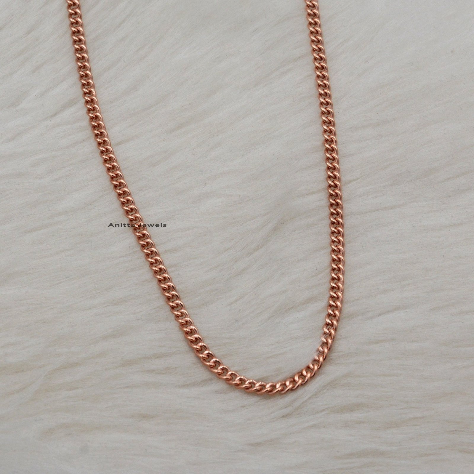 Handmade 925 Silver Curb Chain Necklace with Carabiner Clasp - View 7 - Anitta Jewels | SKU: etsy_1090838483 Handmade 925 Silver Curb Chain Necklace with Carabiner Clasp - View 7 - Anitta Jewels | SKU: etsy_1090838483
