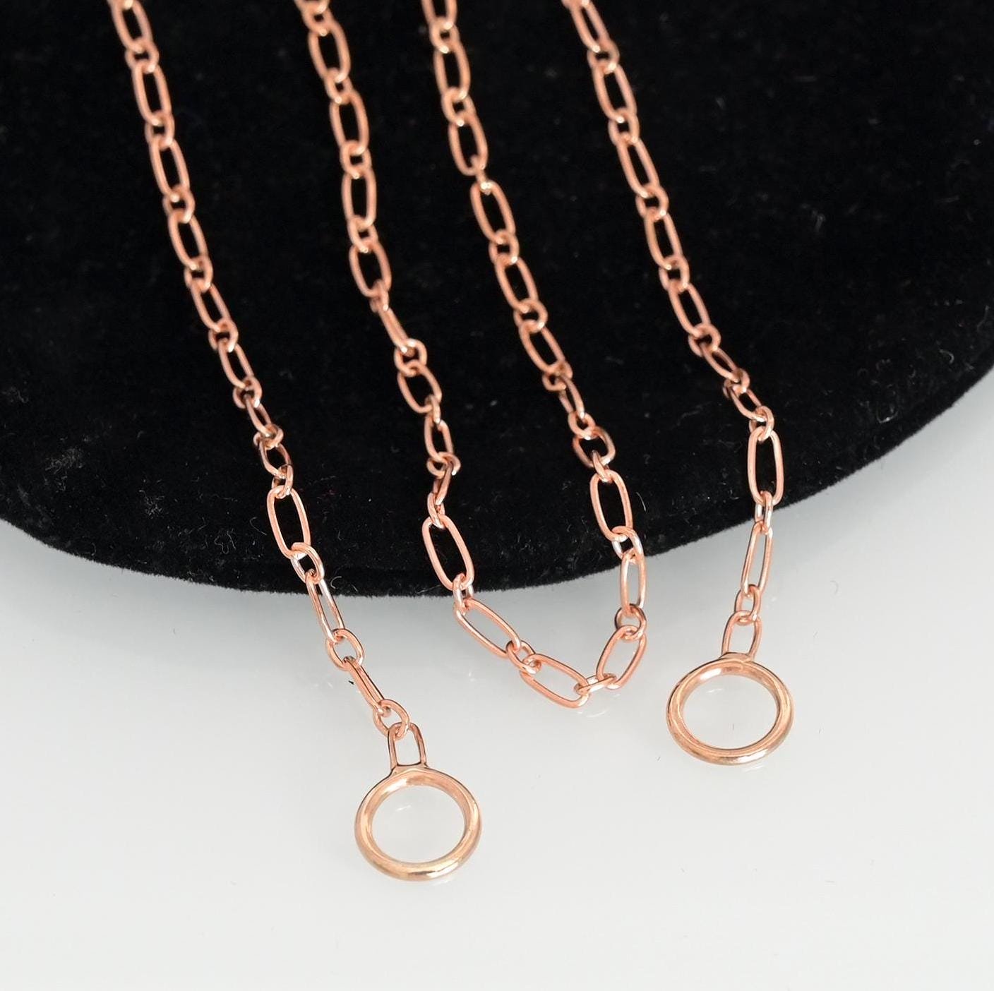 Handmade 925 Sterling Silver Oval Link Chain Necklace - View 3 - Anitta Jewels | SKU: etsy_932005038 Handmade 925 Sterling Silver Oval Link Chain Necklace - View 3 - Anitta Jewels | SKU: etsy_932005038