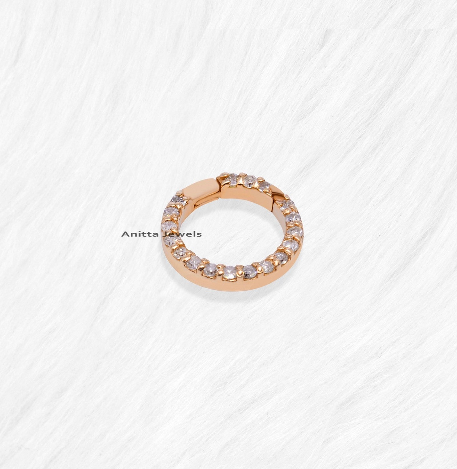 Sterling Silver Diamond Initial Dog Tag Pendant - Charm Holder - View 5 - Anitta Jewels | SKU: etsy_931283227 Sterling Silver Diamond Initial Dog Tag Pendant - Charm Holder - View 5 - Anitta Jewels | SKU: etsy_931283227