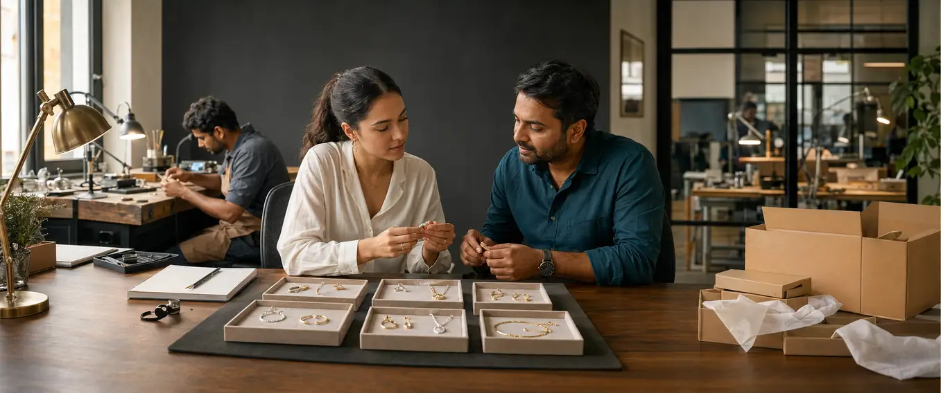 Best low MOQ jewelry manufacturers for startups in the US