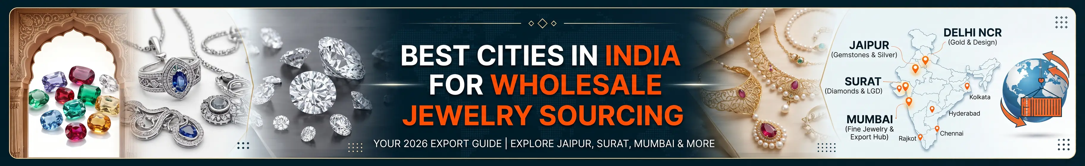 What Are the Best Cities in India to Source Wholesale Jewelry for Export? (2026 Guide)