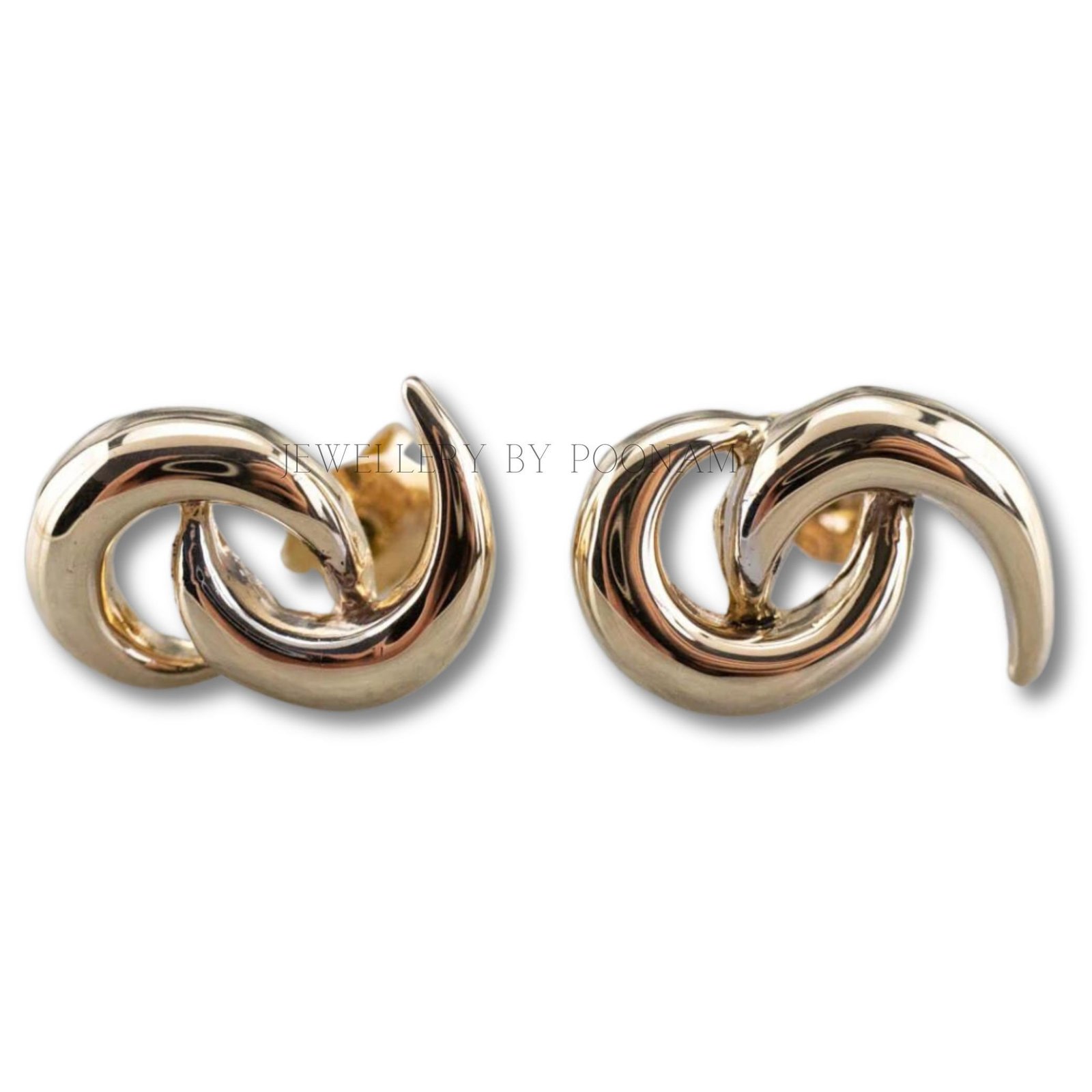 Twisted Stud Earrings, Dainty Earrings, Tiny Earrings, Minimalist Modern Design, Sterling Silver Earrings - View 3 - Jewelry Twisted Stud Earrings, Dainty Earrings, Tiny Earrings, Minimalist Modern Design, Sterling Silver Earrings - View 3 - Jewelry