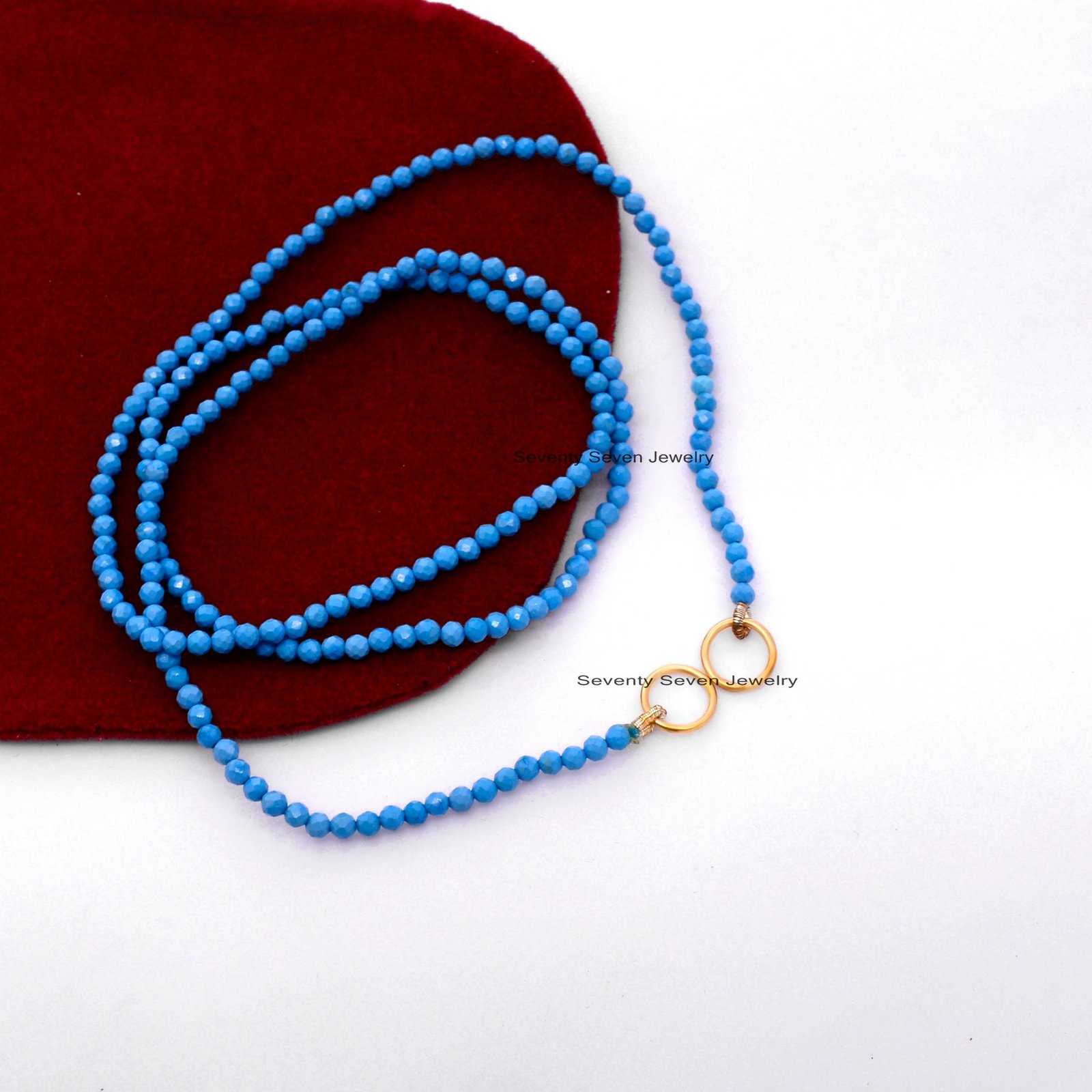 14k Gold Bead Necklace: Enhancer Carabiner Chain - View 7 - Seventy Seven Jewelry | SKU: SSMJN219-14KYGLPZ-10/2025 14k Gold Bead Necklace: Enhancer Carabiner Chain - View 7 - Seventy Seven Jewelry | SKU: SSMJN219-14KYGLPZ-10/2025