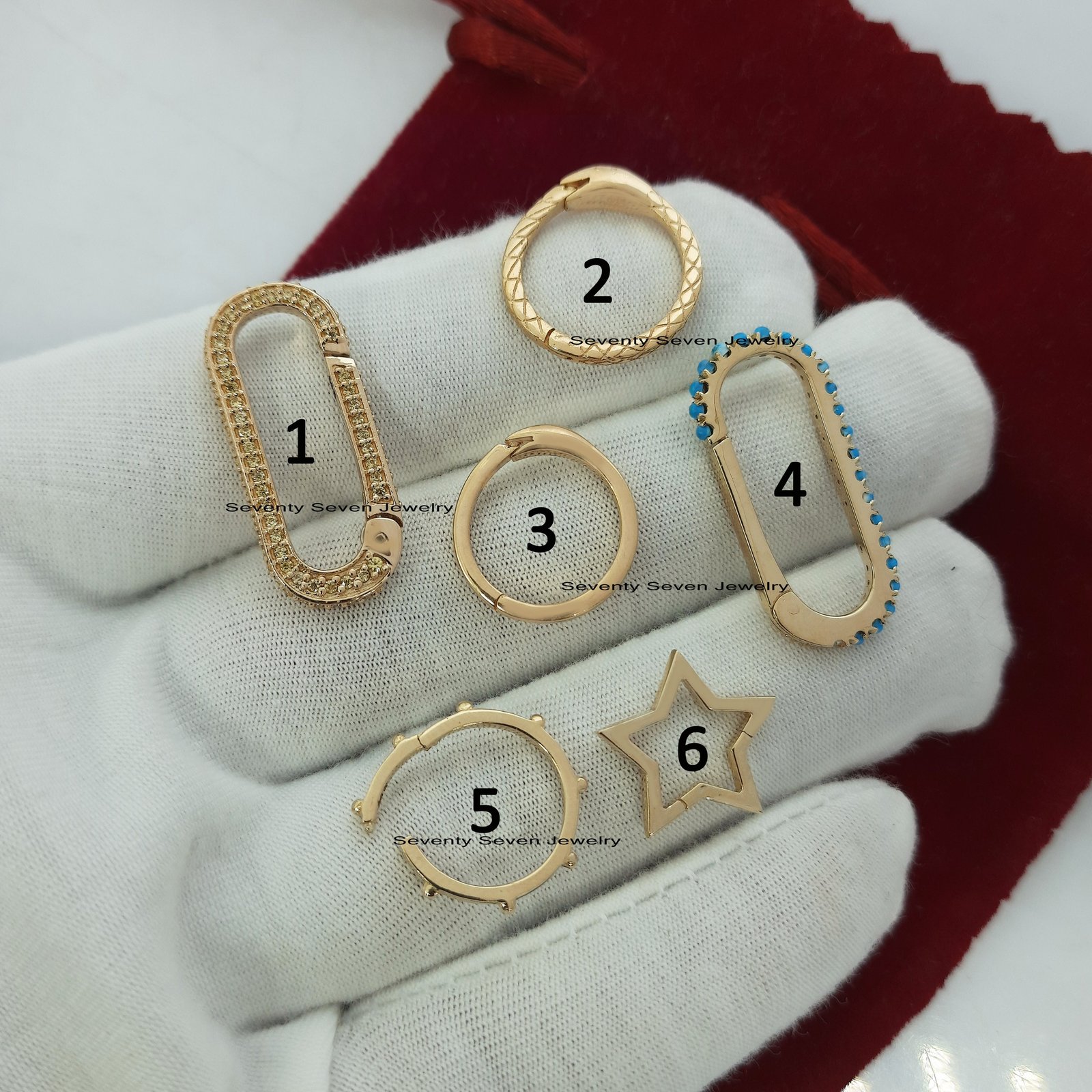 14k Gold Charm Enhancer: Snake, Star, and More - Seventy Seven Jewelry | SKU: SSMJH443-14KYGYSP-2026,SSMJH479-14KYGDI,SSMJH44 14k Gold Charm Enhancer: Snake, Star, and More - Seventy Seven Jewelry | SKU: SSMJH443-14KYGYSP-2026,SSMJH479-14KYGDI,SSMJH44