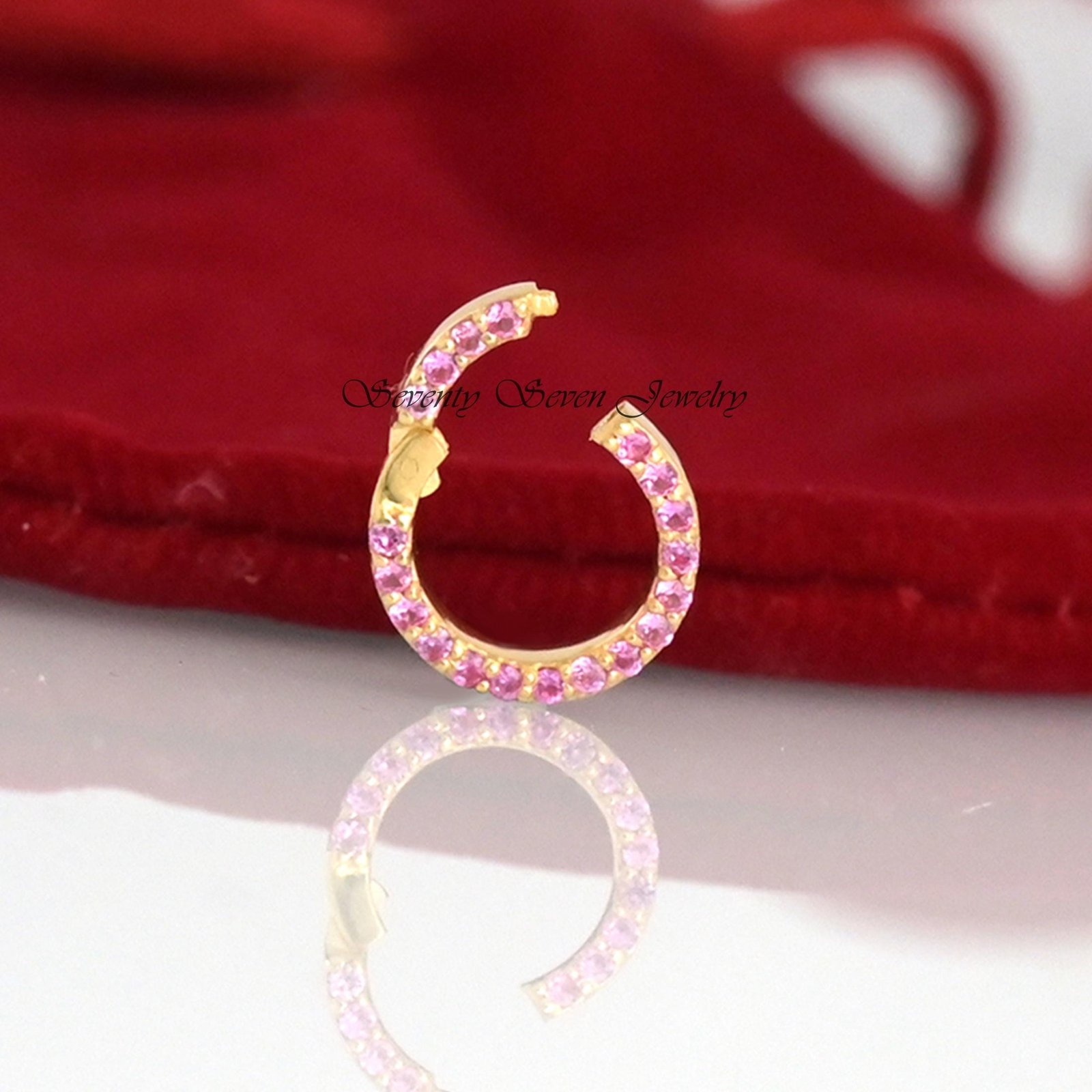 14K Gold Diamond Charm Enhancer: Round Multi-Lock Holder - Seventy Seven Jewelry | SKU: SSMJP570-14KYGRU-12M-VP,SSMJP570-14KY 14K Gold Diamond Charm Enhancer: Round Multi-Lock Holder - Seventy Seven Jewelry | SKU: SSMJP570-14KYGRU-12M-VP,SSMJP570-14KY