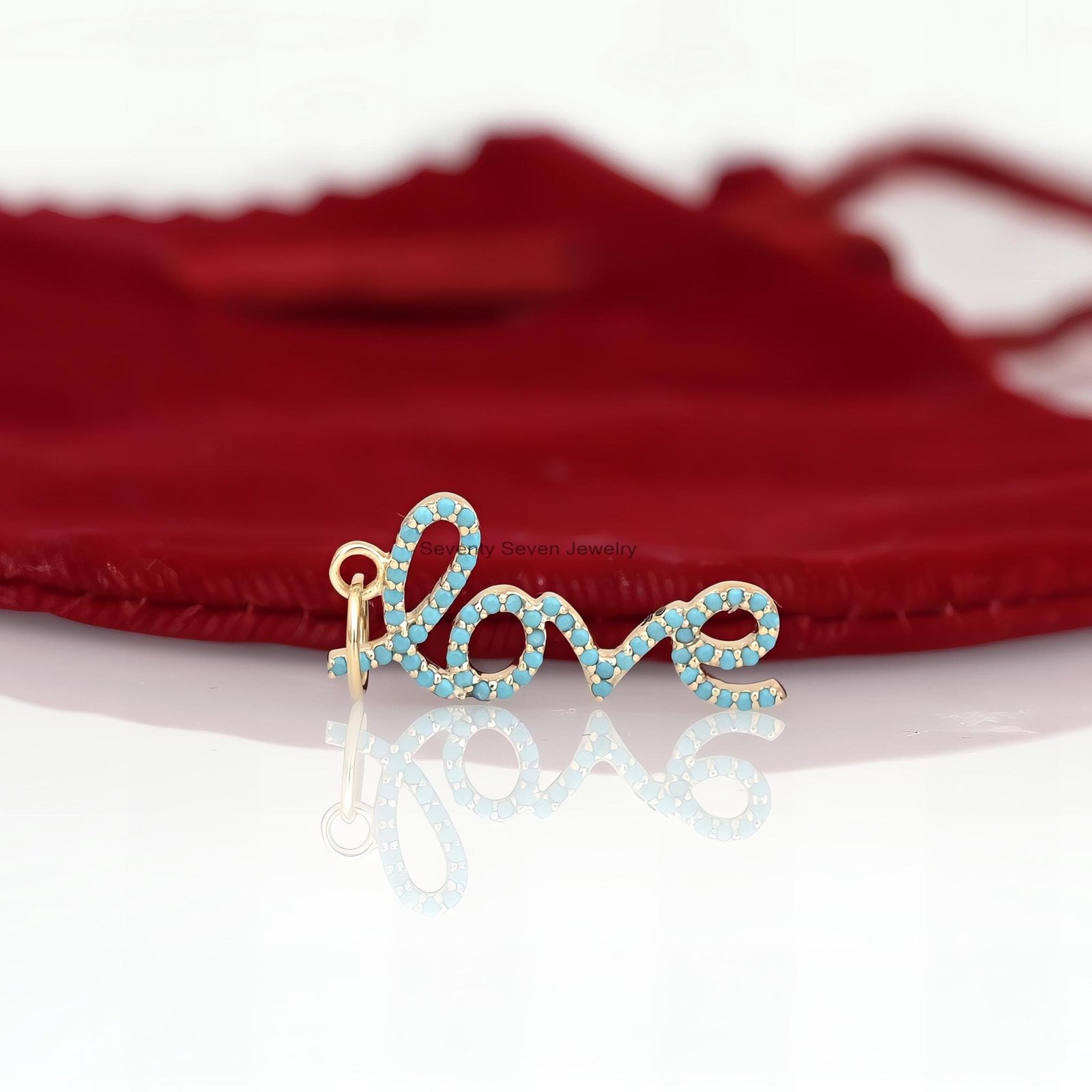 14K Gold Diamond 'Love' Pendant - Valentines Jewelry - Seventy Seven Jewelry | SKU: SSMJP577-14KYGTQ,SSMJP577-14KYGMN,SSMJP57 14K Gold Diamond 'Love' Pendant - Valentines Jewelry - Seventy Seven Jewelry | SKU: SSMJP577-14KYGTQ,SSMJP577-14KYGMN,SSMJP57