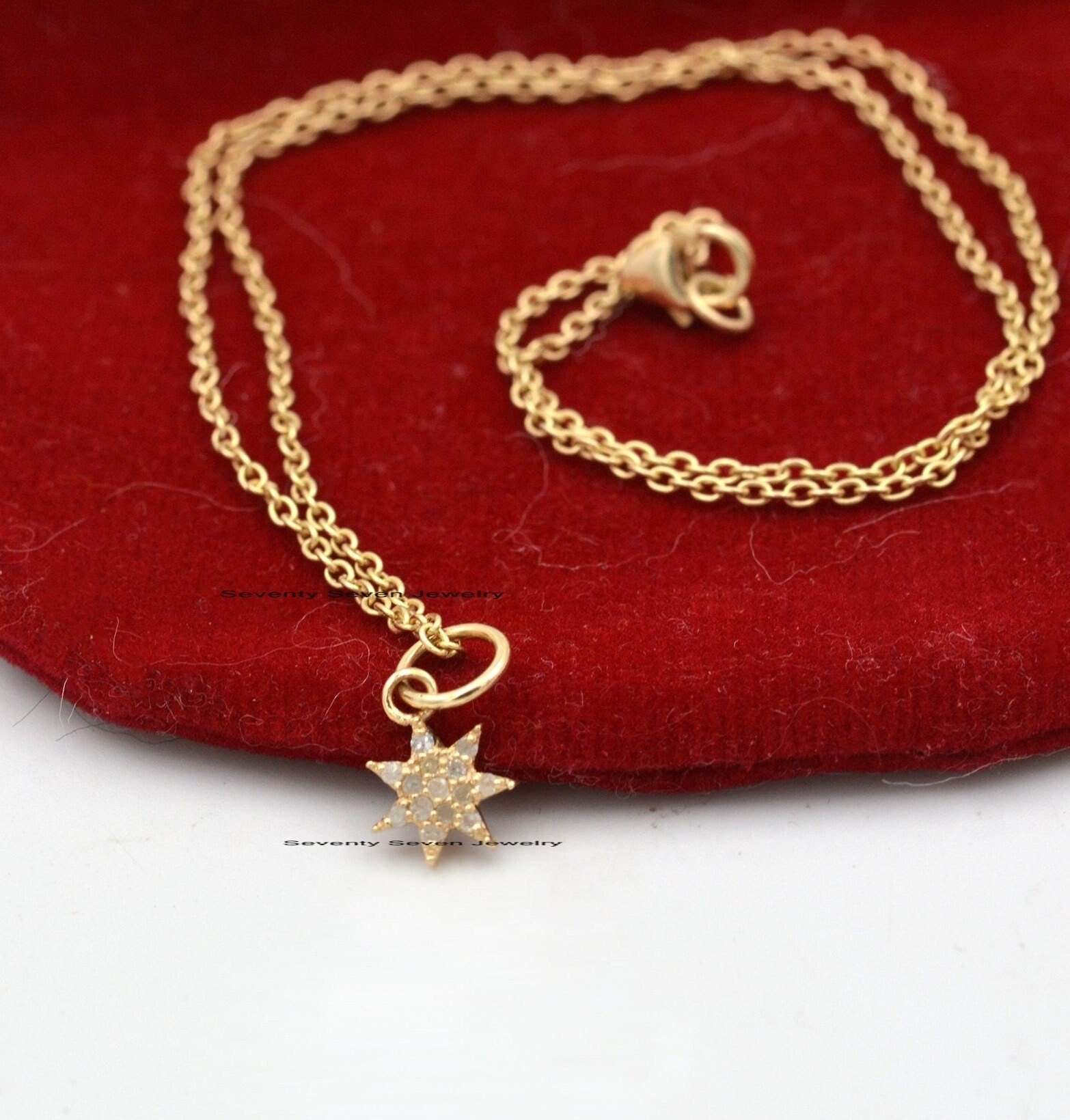 14k Gold Diamond Starburst Pendant - Gemstone Star Charm - Seventy Seven Jewelry | SKU: SSMJP458-14KYGBDI-11M-V-10/2025,SSMJP 14k Gold Diamond Starburst Pendant - Gemstone Star Charm - Seventy Seven Jewelry | SKU: SSMJP458-14KYGBDI-11M-V-10/2025,SSMJP
