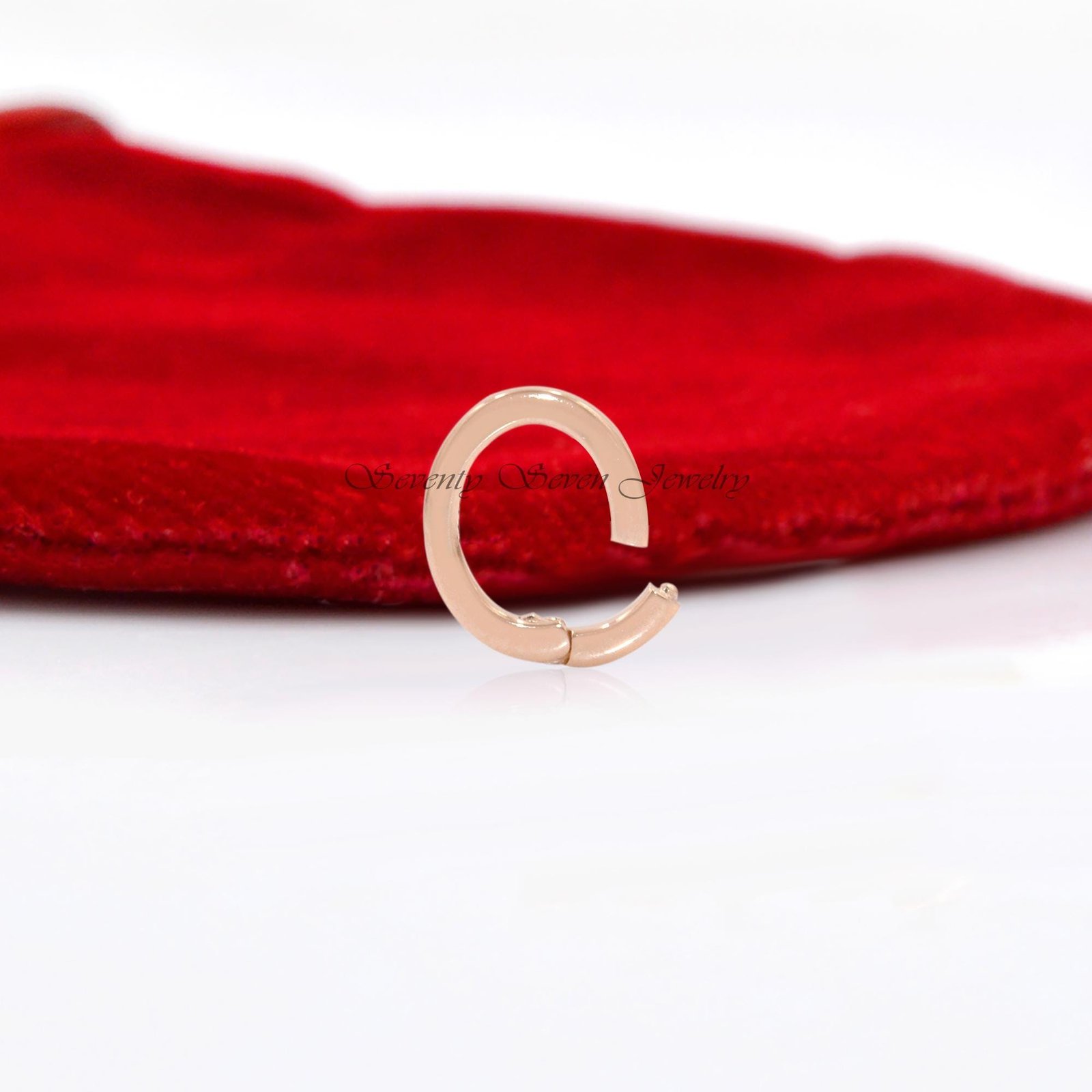 14K Gold Flat Link Necklace: Charm Holder, 16 Inch - View 4 - Seventy Seven Jewelry | SKU: SSMJH475-14KYG-2026,SSMJP475-14KYG 14K Gold Flat Link Necklace: Charm Holder, 16 Inch - View 4 - Seventy Seven Jewelry | SKU: SSMJH475-14KYG-2026,SSMJP475-14KYG