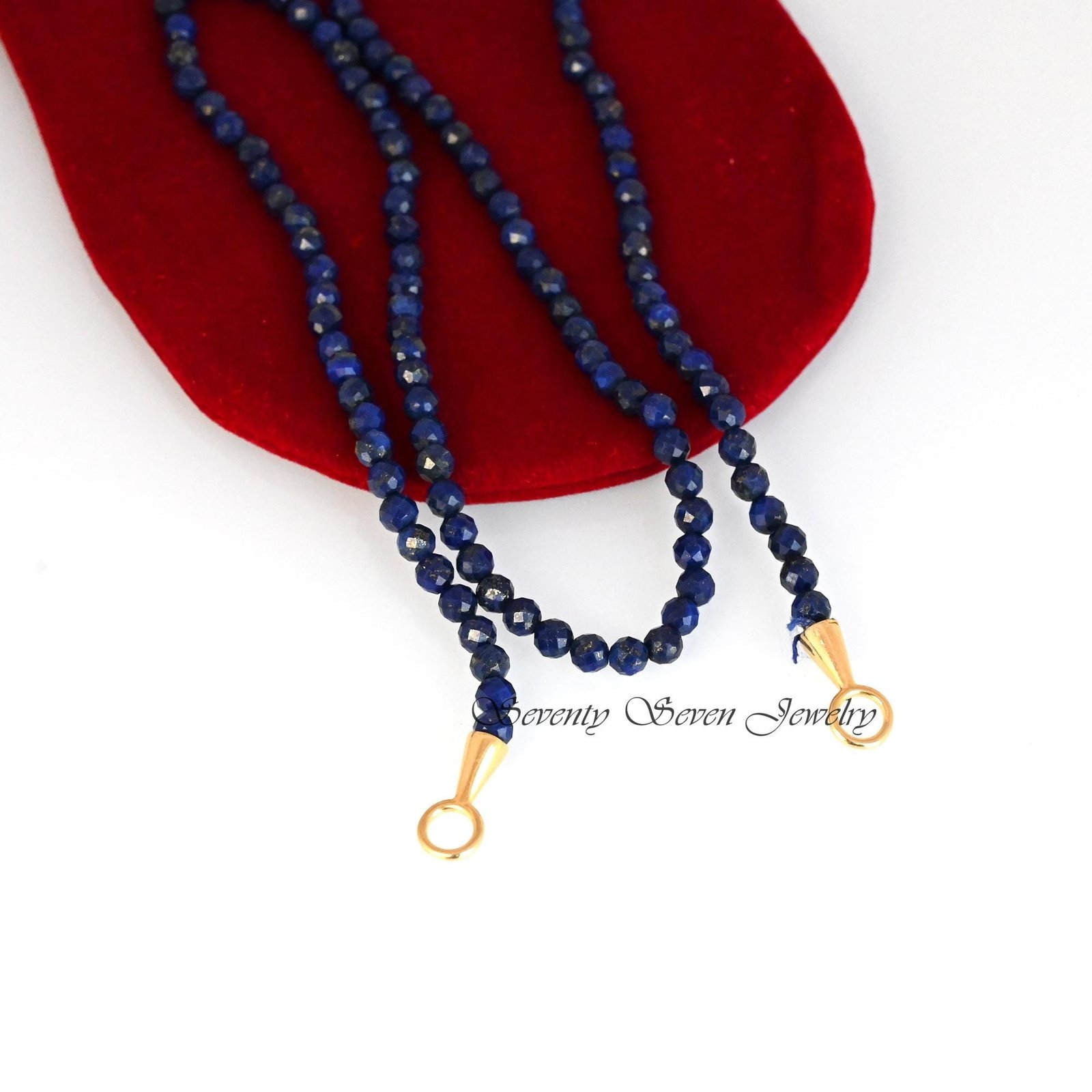 14k Gold Garnet Beads Necklace: Gemstone Charm Chain, 16 Inches - Seventy Seven Jewelry | SKU: SSMJN247-18KYGLPZ-16I-1-2026,S 14k Gold Garnet Beads Necklace: Gemstone Charm Chain, 16 Inches - Seventy Seven Jewelry | SKU: SSMJN247-18KYGLPZ-16I-1-2026,S