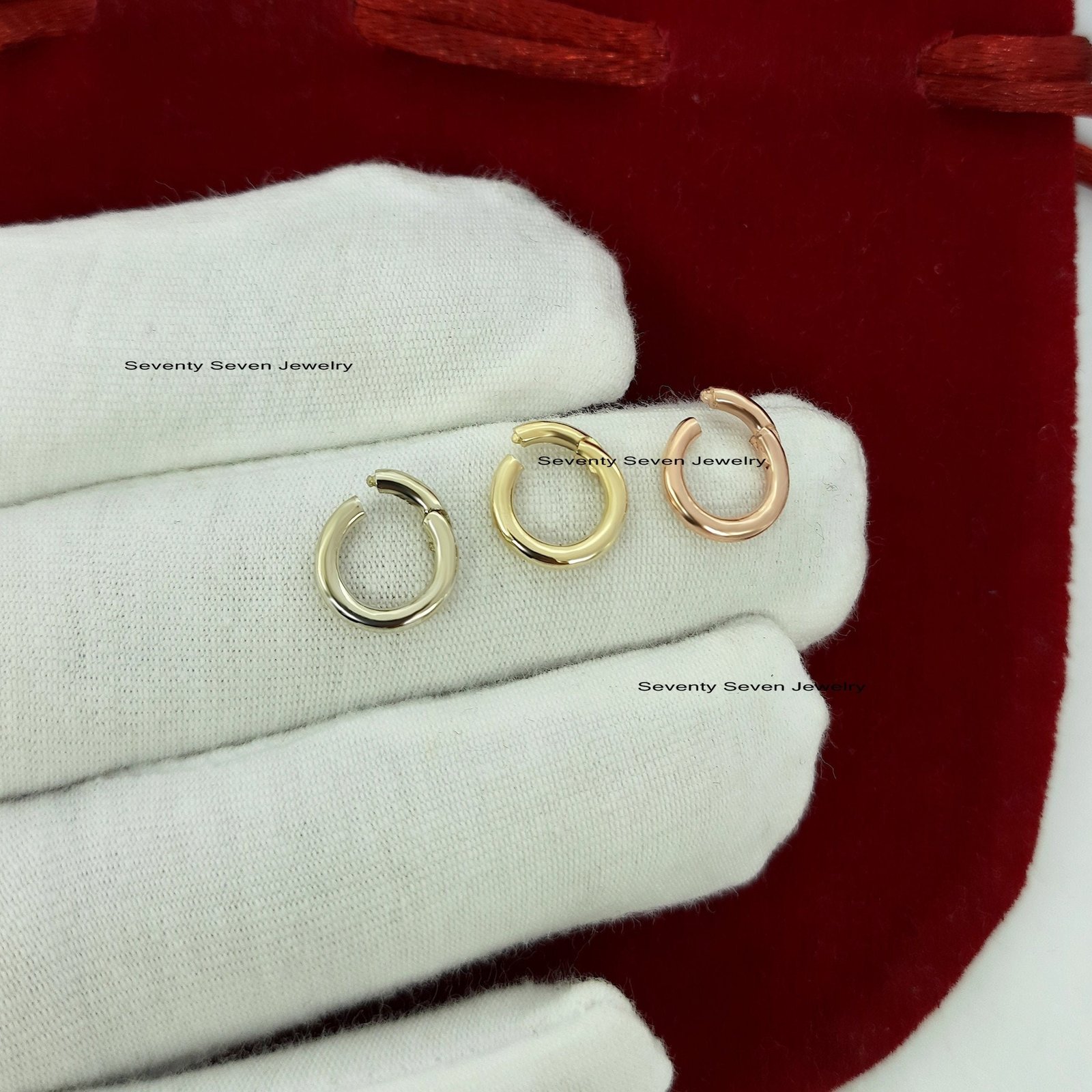 14K Gold Round Charm Holder: Thick Link Circle Enhancer - Seventy Seven Jewelry | SKU: SSMJH482-14KYG-10M-2026,SSMJH482-14KYG 14K Gold Round Charm Holder: Thick Link Circle Enhancer - Seventy Seven Jewelry | SKU: SSMJH482-14KYG-10M-2026,SSMJH482-14KYG