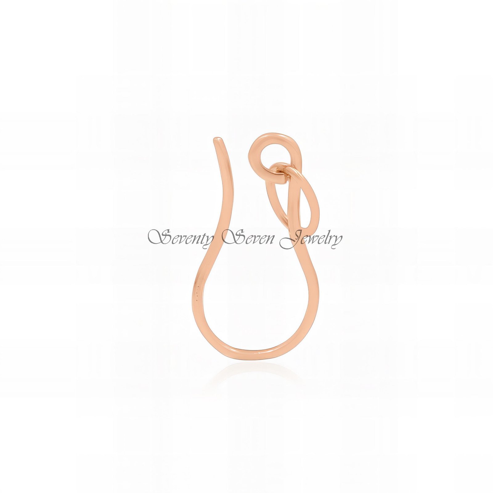 925 Silver Anchor Hook Pendant: Paperclip Connector Enhancer - View 4 - Seventy Seven Jewelry | SKU: SSMJH565-SLYG-2/2026 925 Silver Anchor Hook Pendant: Paperclip Connector Enhancer - View 4 - Seventy Seven Jewelry | SKU: SSMJH565-SLYG-2/2026