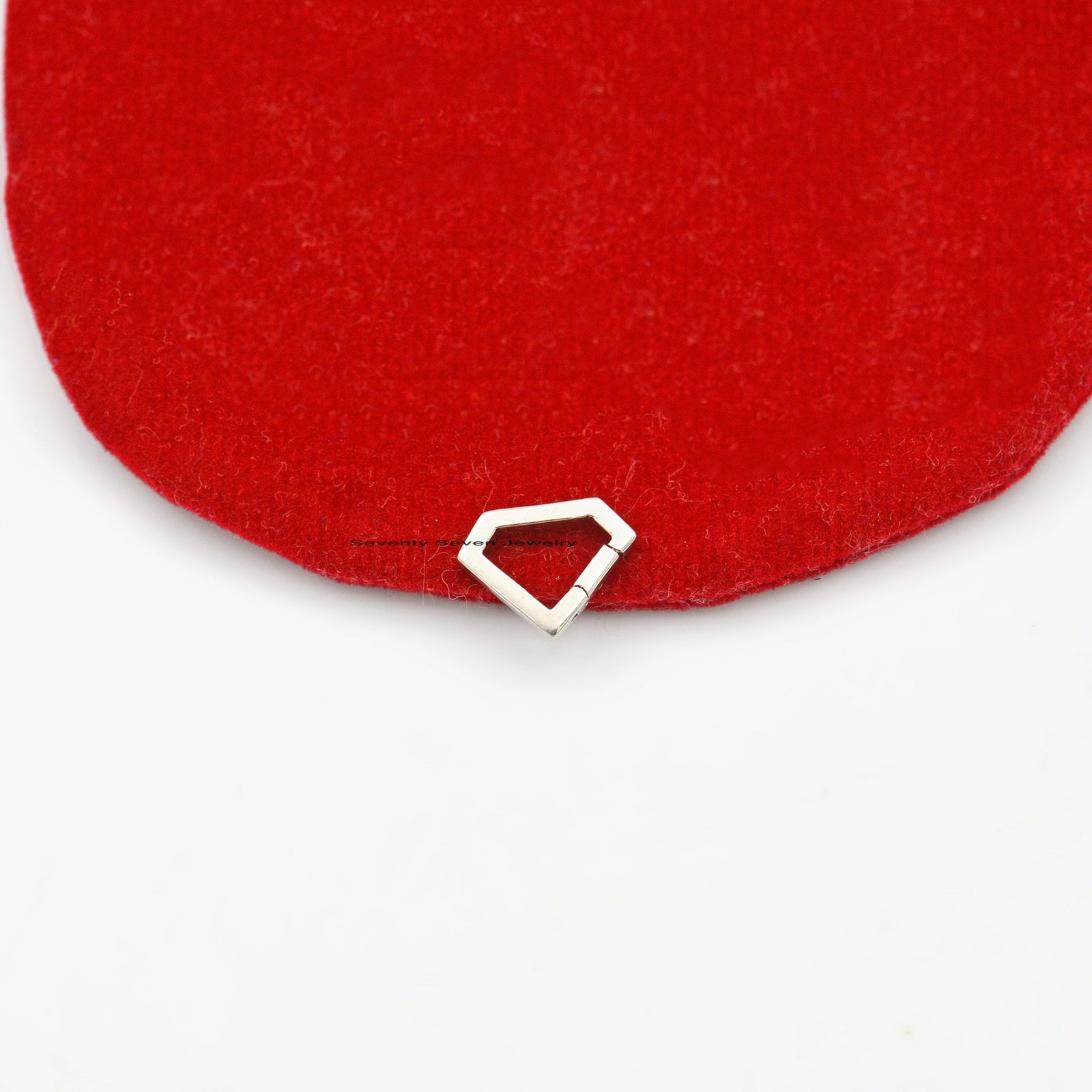 925 Silver Diamond Enhancer Lock: Pave Charms Holder - View 7 - Seventy Seven Jewelry | SKU: SSMJP690-SLYGDI-2026,SSMJP690-SL 925 Silver Diamond Enhancer Lock: Pave Charms Holder - View 7 - Seventy Seven Jewelry | SKU: SSMJP690-SLYGDI-2026,SSMJP690-SL