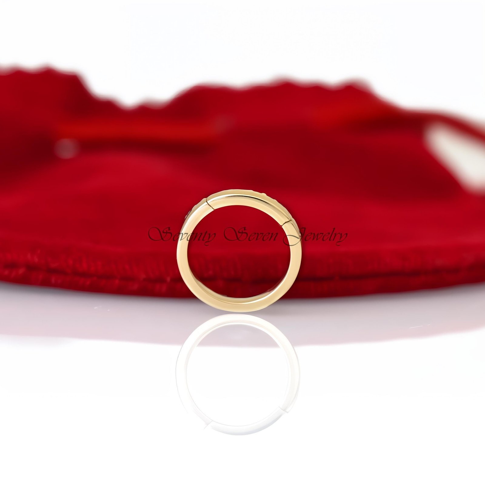 925 Silver Diamond Round Charm Enhancer - 15MM Circle Connector - View 6 - Seventy Seven Jewelry | SKU: SSMJP719-SLYGDI-2026 925 Silver Diamond Round Charm Enhancer - 15MM Circle Connector - View 6 - Seventy Seven Jewelry | SKU: SSMJP719-SLYGDI-2026