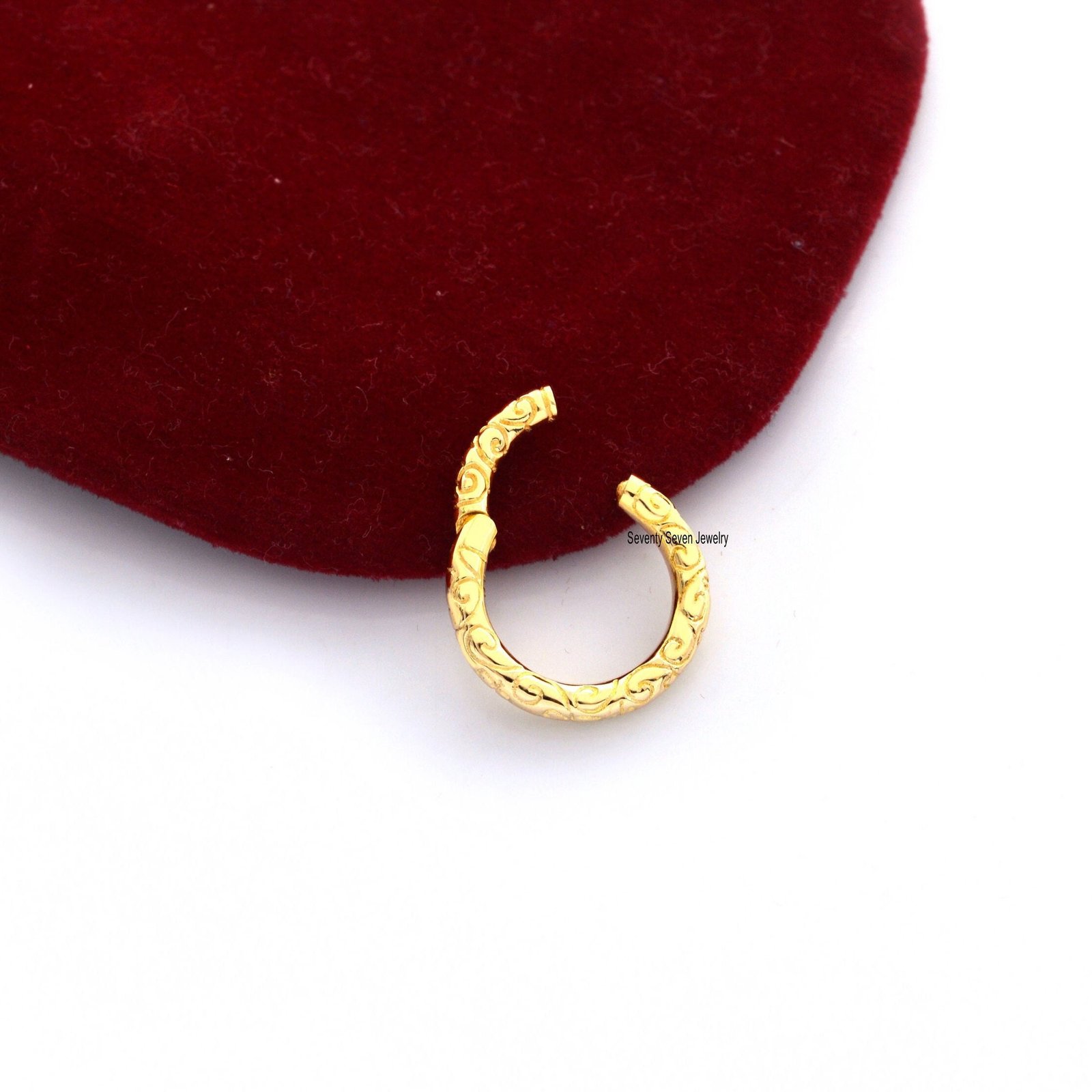 925 Silver Engraved Circle Charm Enhancer - 20 MM - View 2 - Seventy Seven Jewelry | SKU: SSMJP501-SLNS-20M-2026 925 Silver Engraved Circle Charm Enhancer - 20 MM - View 2 - Seventy Seven Jewelry | SKU: SSMJP501-SLNS-20M-2026