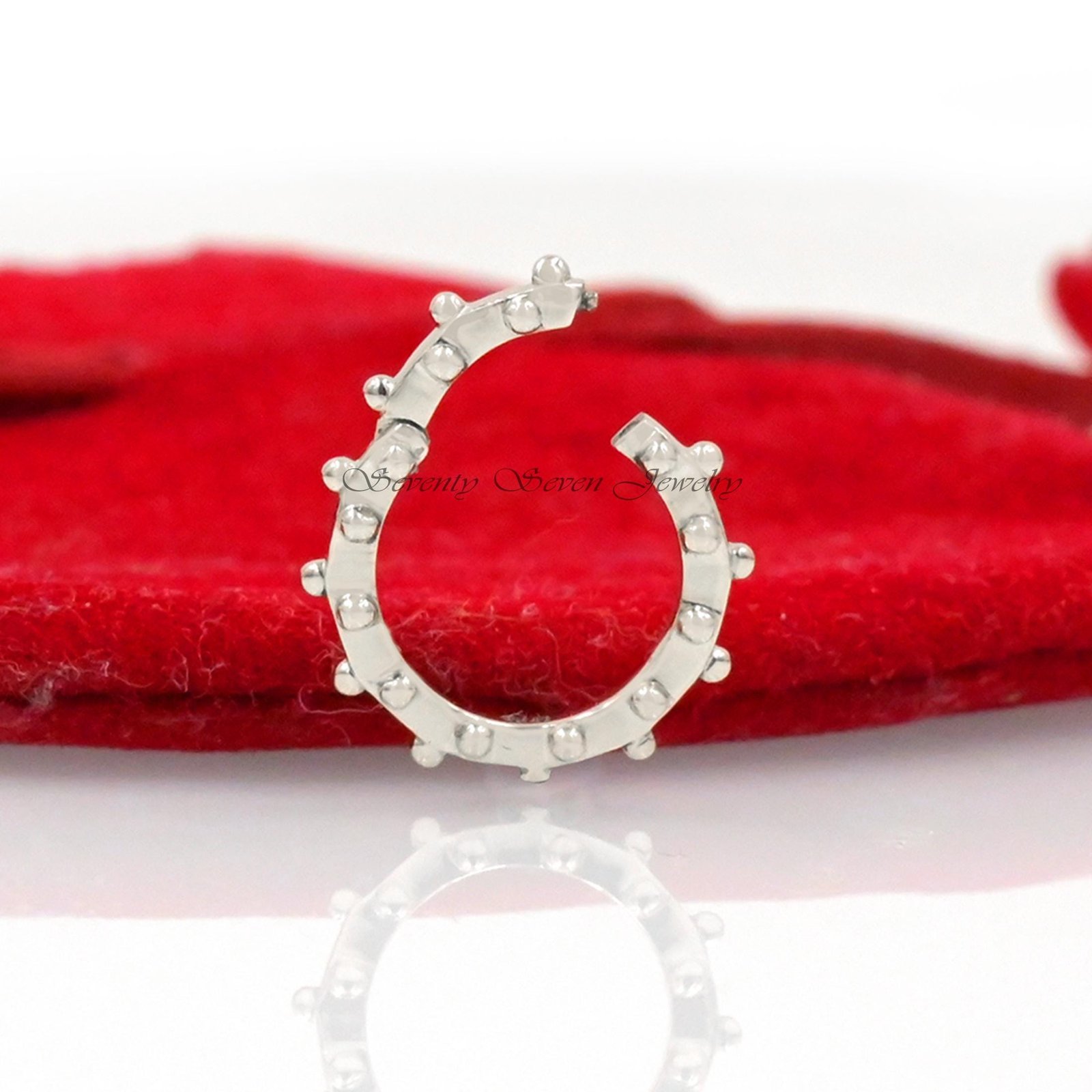 925 Silver Round Ball Enhancer: Charm Holder Snap Link (12/15 MM) - Seventy Seven Jewelry | SKU: SSMJP1002-SLYG-2026 925 Silver Round Ball Enhancer: Charm Holder Snap Link (12/15 MM) - Seventy Seven Jewelry | SKU: SSMJP1002-SLYG-2026