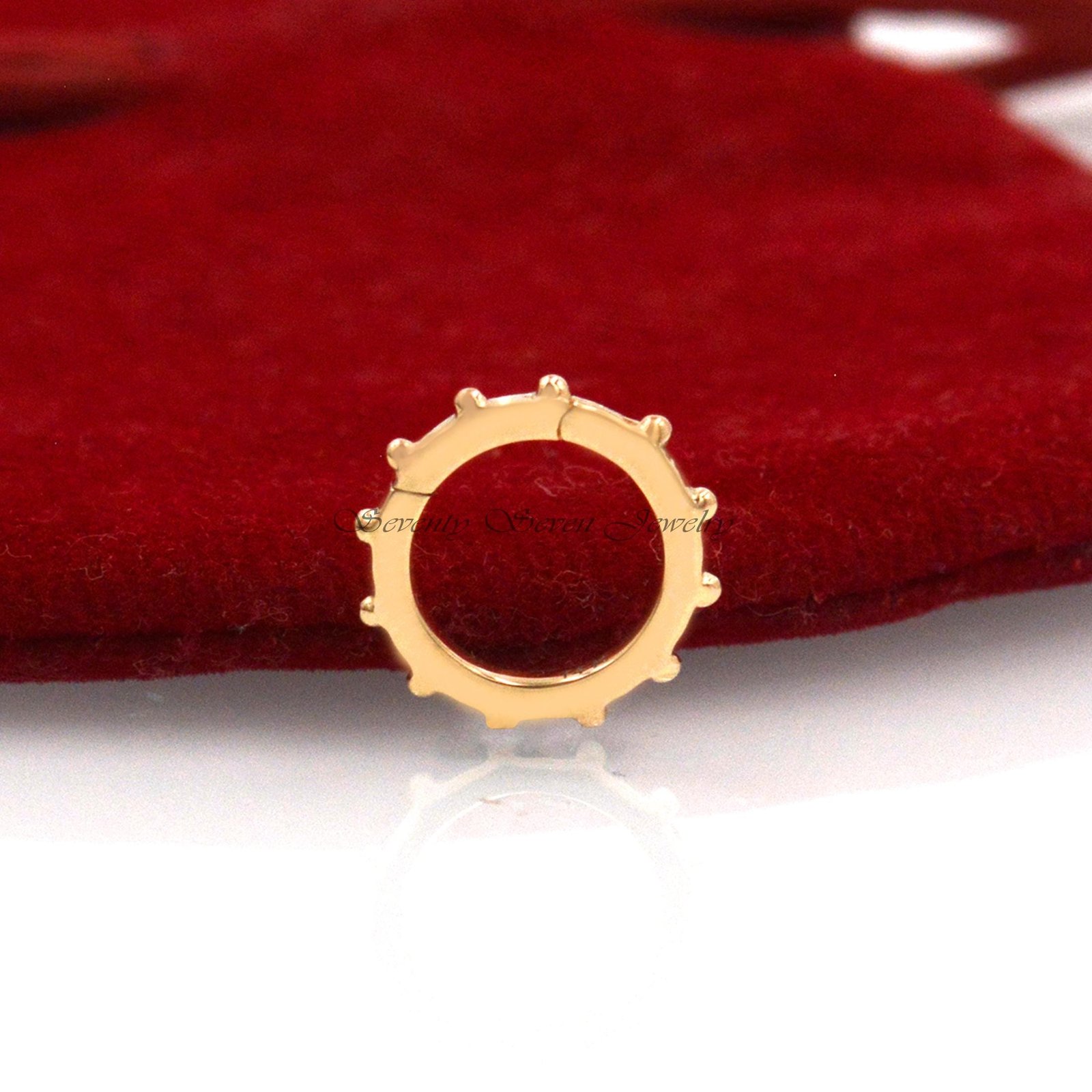 925 Silver Round Ball Enhancer: Charm Holder Snap Link (12/15 MM) - View 6 - Seventy Seven Jewelry | SKU: SSMJP1002-SLYG-2026 925 Silver Round Ball Enhancer: Charm Holder Snap Link (12/15 MM) - View 6 - Seventy Seven Jewelry | SKU: SSMJP1002-SLYG-2026