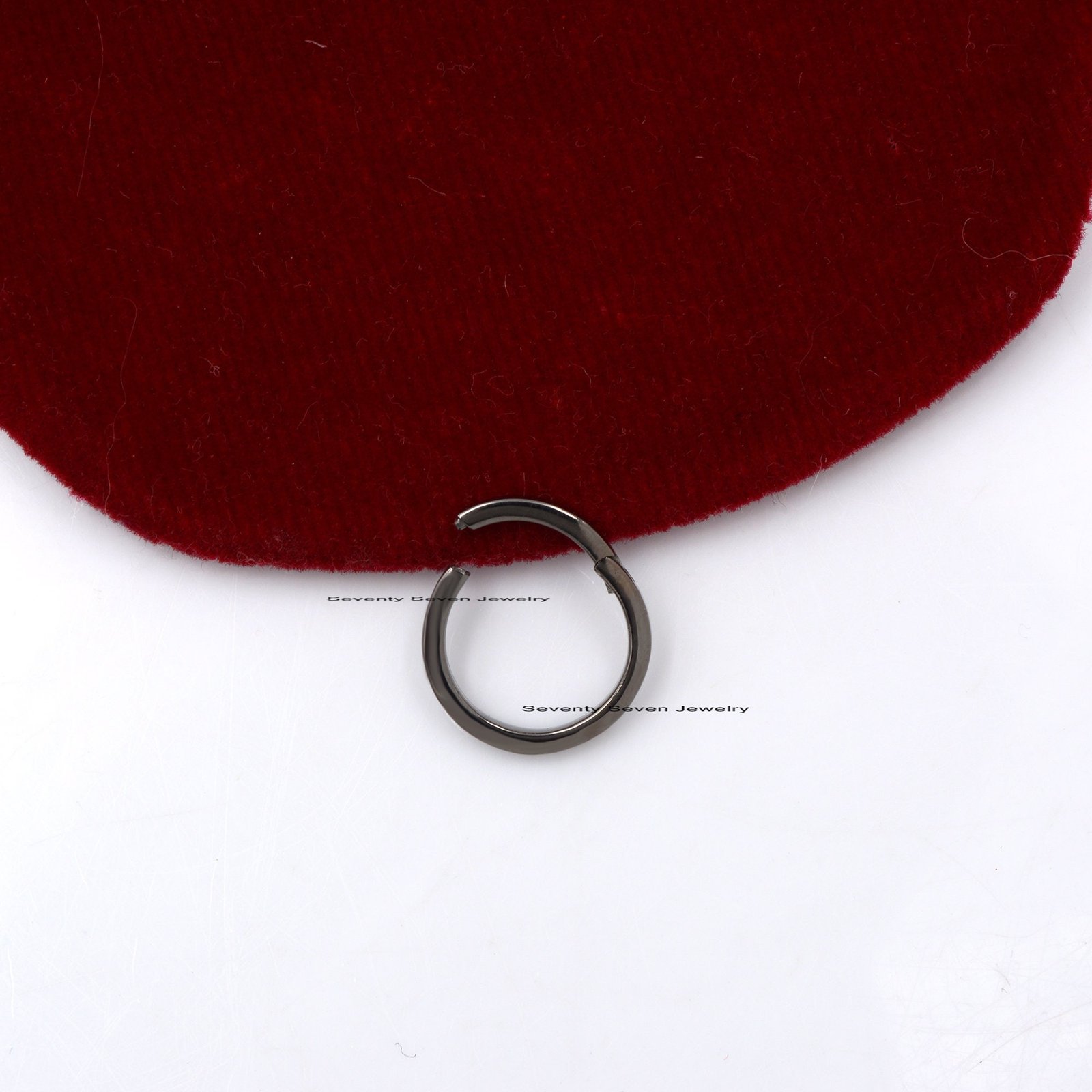 925 Silver Round Charms Enhancer: Plain Link Lock (15*15 MM) - View 6 - Seventy Seven Jewelry | SKU: SSMJH447-SLYG-2/2026 925 Silver Round Charms Enhancer: Plain Link Lock (15*15 MM) - View 6 - Seventy Seven Jewelry | SKU: SSMJH447-SLYG-2/2026