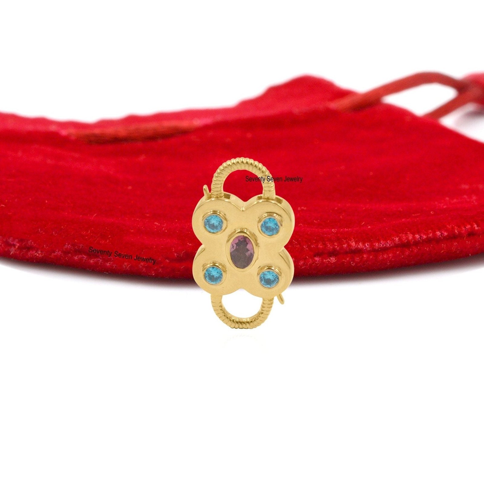 925 Sterling Silver Floral Padlock Pendant - Handmade Openable Charm - Seventy Seven Jewelry | SKU: SSMJP65-SLYG-2026 925 Sterling Silver Floral Padlock Pendant - Handmade Openable Charm - Seventy Seven Jewelry | SKU: SSMJP65-SLYG-2026