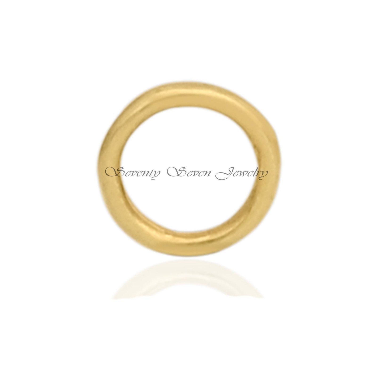 925 Sterling Silver Jump Ring: Pendant Connector Lock - View 4 - Seventy Seven Jewelry | SKU: SSMJF127-SLYG-VP 925 Sterling Silver Jump Ring: Pendant Connector Lock - View 4 - Seventy Seven Jewelry | SKU: SSMJF127-SLYG-VP