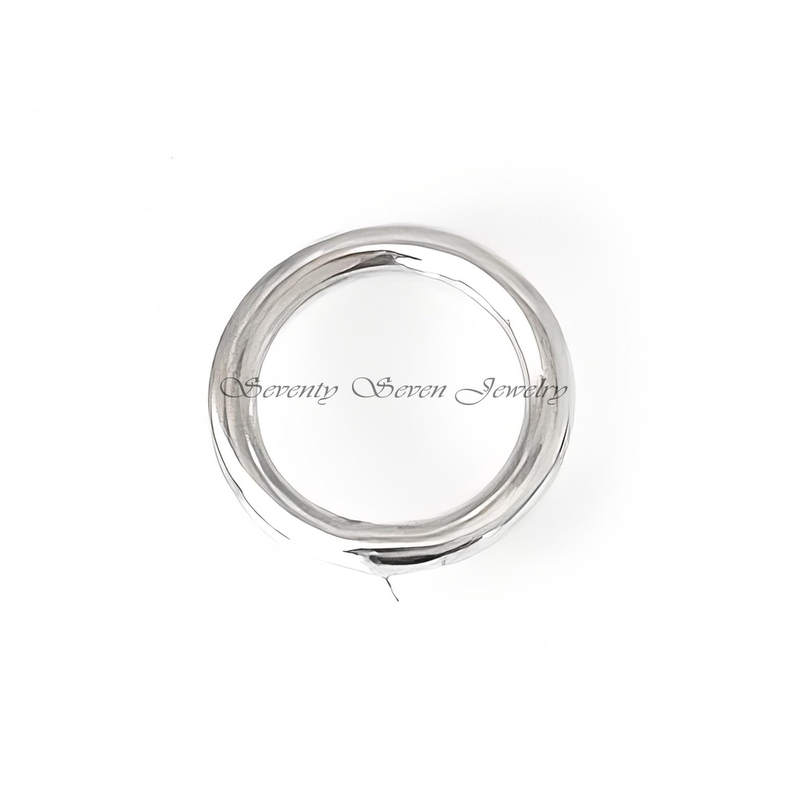 925 Sterling Silver Jump Ring: Pendant Connector Lock - View 7 - Seventy Seven Jewelry | SKU: SSMJF127-SLYG-VP 925 Sterling Silver Jump Ring: Pendant Connector Lock - View 7 - Seventy Seven Jewelry | SKU: SSMJF127-SLYG-VP