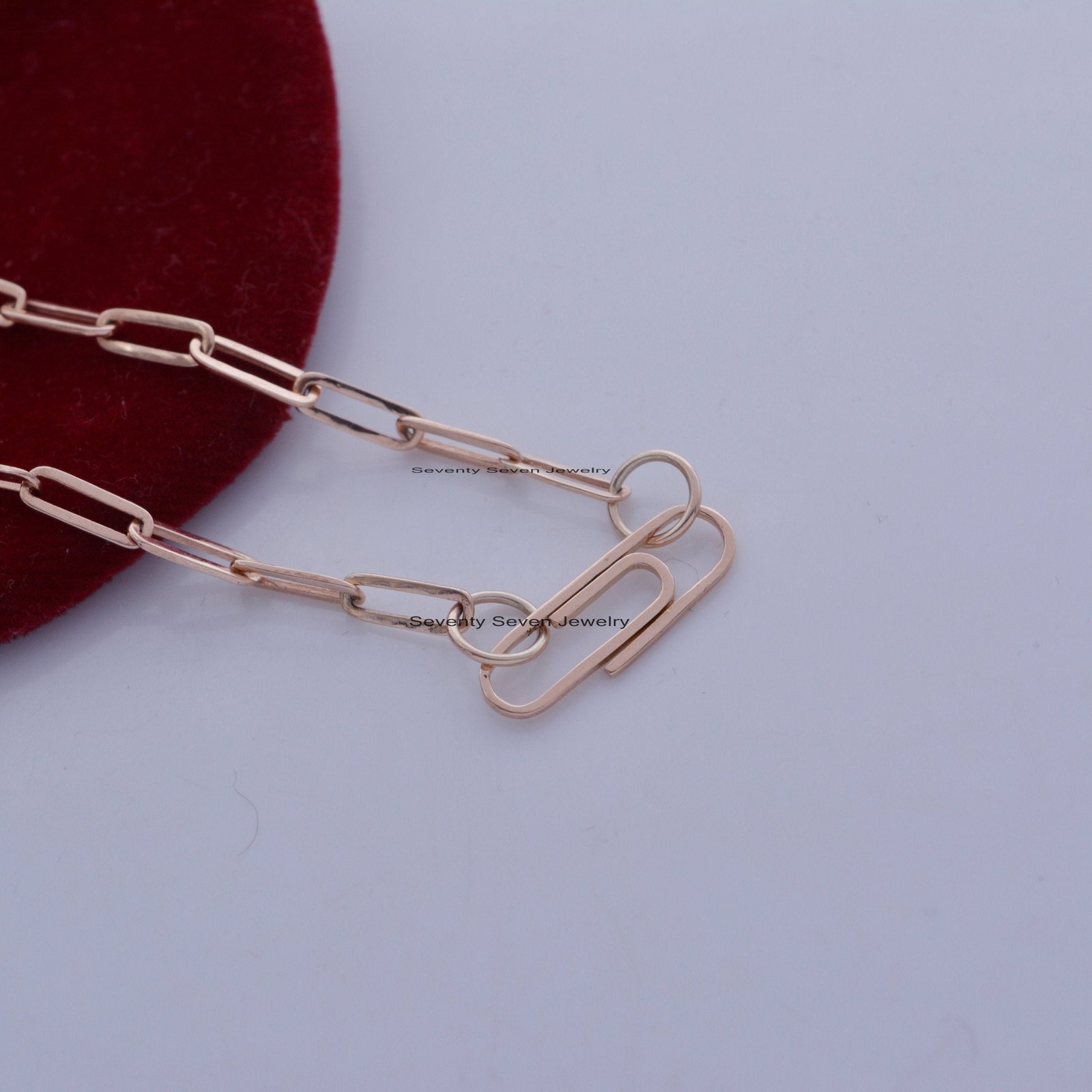 9K Gold Charm Holder: Durable Chain Enhancer Pendant (21*7 MM) - View 5 - Seventy Seven Jewelry | SKU: SSMJH564-9KYG-N47-16I- 9K Gold Charm Holder: Durable Chain Enhancer Pendant (21*7 MM) - View 5 - Seventy Seven Jewelry | SKU: SSMJH564-9KYG-N47-16I-