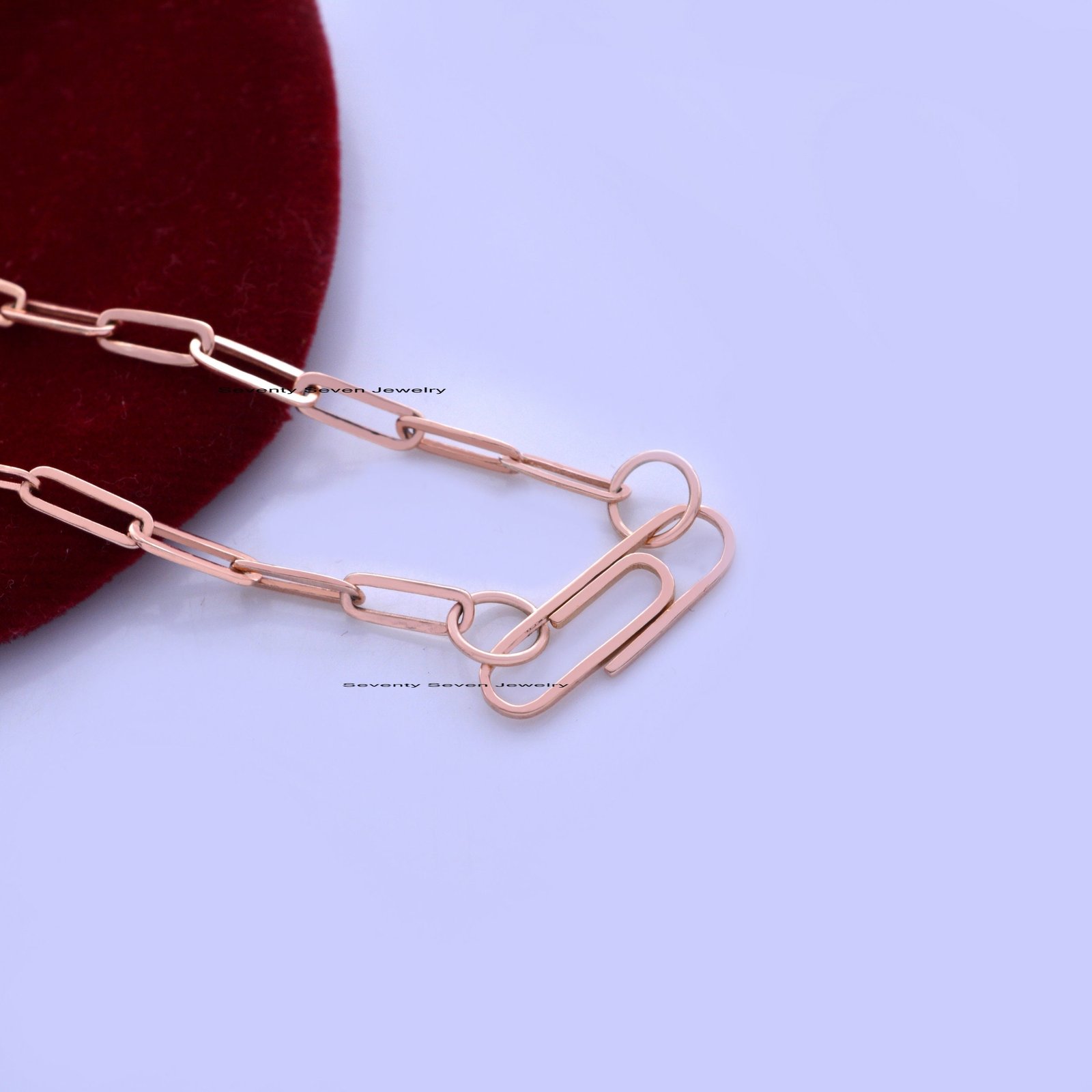 9K Gold Charm Holder: Durable Chain Enhancer Pendant (21*7 MM) - View 6 - Seventy Seven Jewelry | SKU: SSMJH564-9KYG-N47-16I- 9K Gold Charm Holder: Durable Chain Enhancer Pendant (21*7 MM) - View 6 - Seventy Seven Jewelry | SKU: SSMJH564-9KYG-N47-16I-