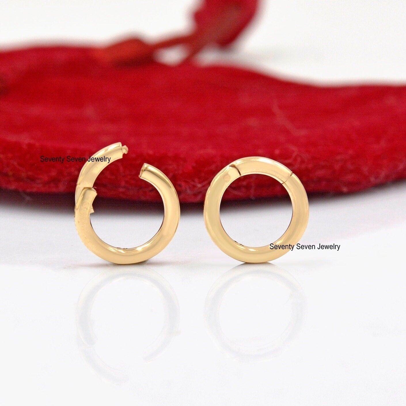 9K Gold Charm Holder Enhancer, Round Clasp Lock - Seventy Seven Jewelry | SKU: SSMJH482-9KYG-10M-2026,SSMJH482-9KYG-20M-VP,SS 9K Gold Charm Holder Enhancer, Round Clasp Lock - Seventy Seven Jewelry | SKU: SSMJH482-9KYG-10M-2026,SSMJH482-9KYG-20M-VP,SS