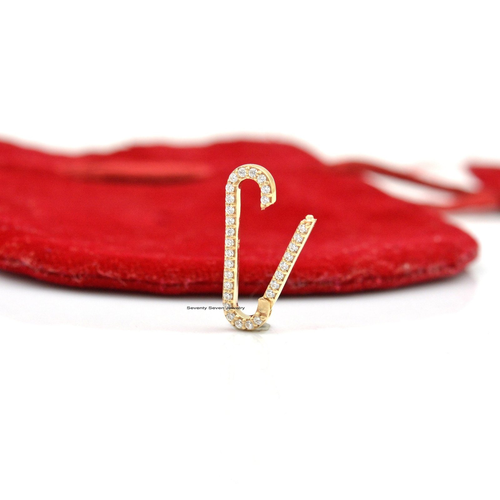 9K Gold Diamond Enhancer Holder: Elongated Oval Multi-Charm - Seventy Seven Jewelry | SKU: SSMJP680-9KYGMN,SSMJP680-9KYGTS,SS 9K Gold Diamond Enhancer Holder: Elongated Oval Multi-Charm - Seventy Seven Jewelry | SKU: SSMJP680-9KYGMN,SSMJP680-9KYGTS,SS