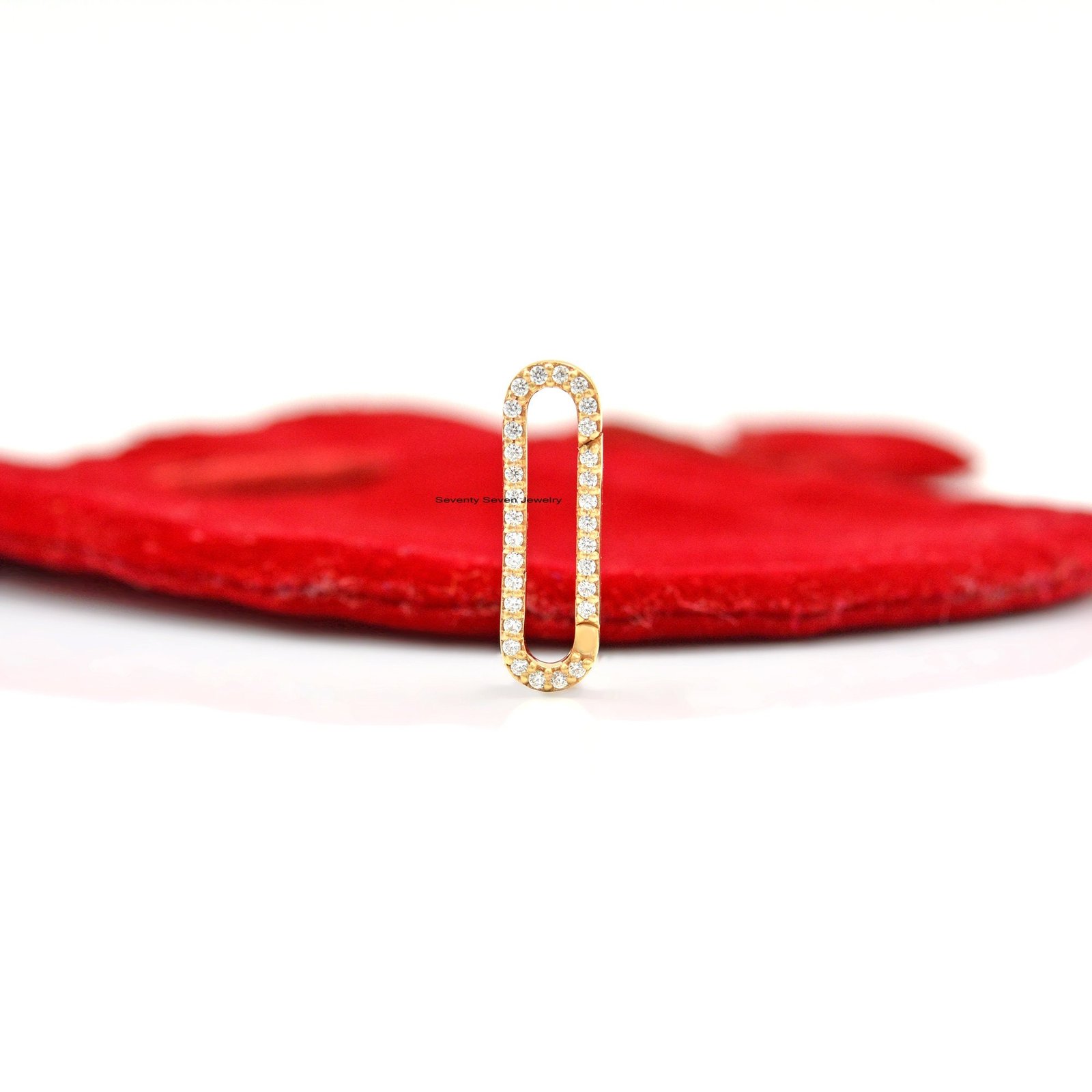 9K Gold Diamond Enhancer Holder: Elongated Oval Multi-Charm - View 4 - Seventy Seven Jewelry | SKU: SSMJP680-9KYGMN,SSMJP680- 9K Gold Diamond Enhancer Holder: Elongated Oval Multi-Charm - View 4 - Seventy Seven Jewelry | SKU: SSMJP680-9KYGMN,SSMJP680-