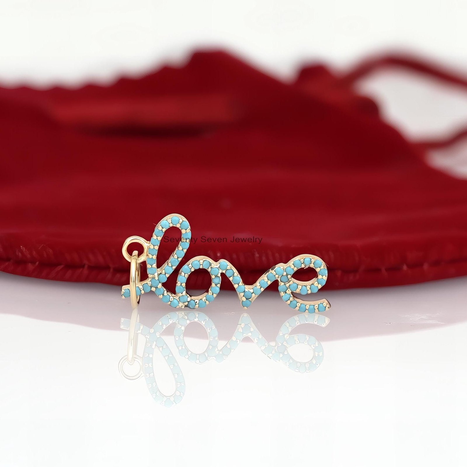 9K Gold Diamond 'Love' Script Pendant: Initial Necklace - Seventy Seven Jewelry | SKU: https://i.etsystatic.com/20347916/r/il 9K Gold Diamond 'Love' Script Pendant: Initial Necklace - Seventy Seven Jewelry | SKU: https://i.etsystatic.com/20347916/r/il