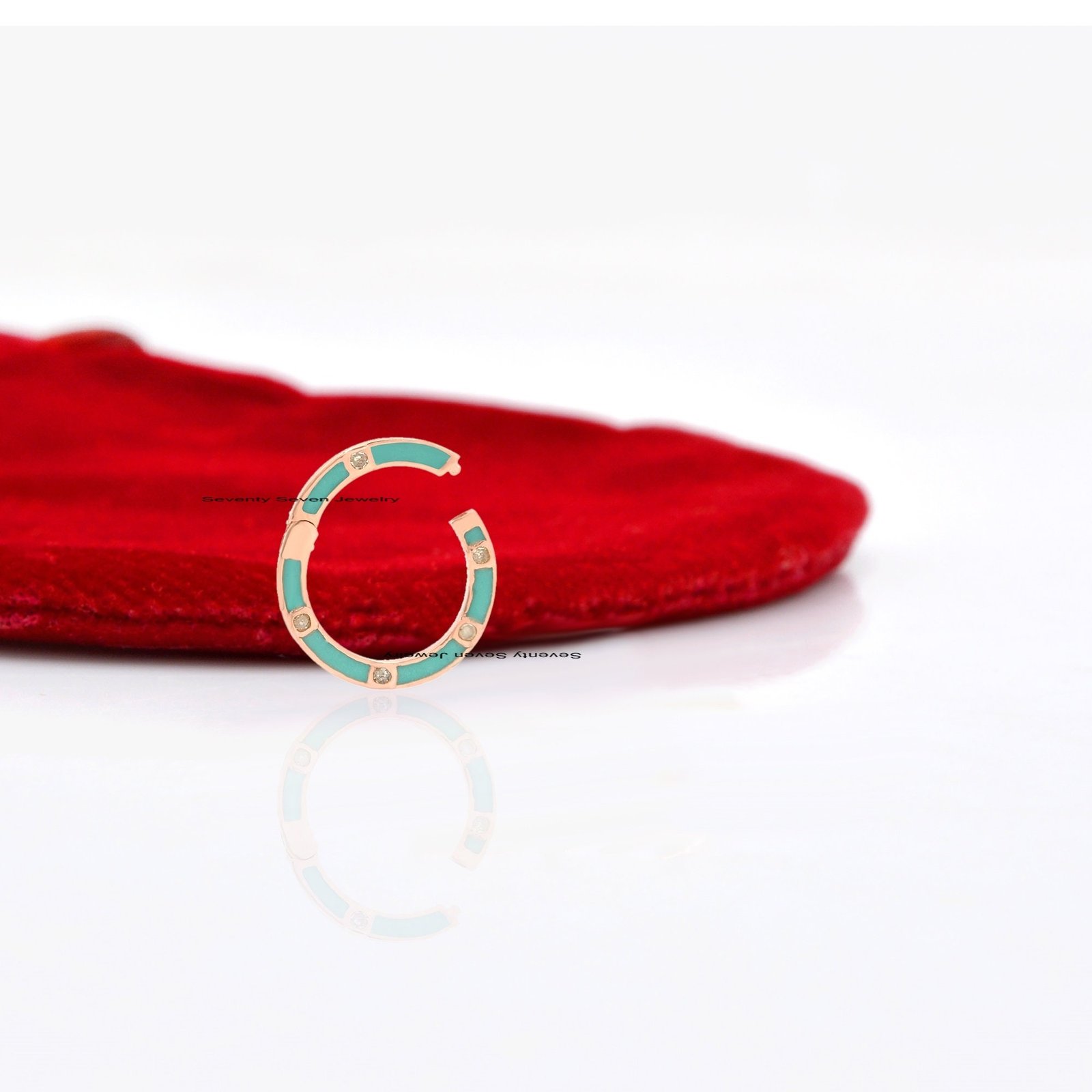 9K Gold Enamel Charm Holder- 15mm Round Enhancer - View 5 - Seventy Seven Jewelry | SKU: SSMJH784-9KYGDIELTQ-10M-2026,SSMJH78 9K Gold Enamel Charm Holder- 15mm Round Enhancer - View 5 - Seventy Seven Jewelry | SKU: SSMJH784-9KYGDIELTQ-10M-2026,SSMJH78