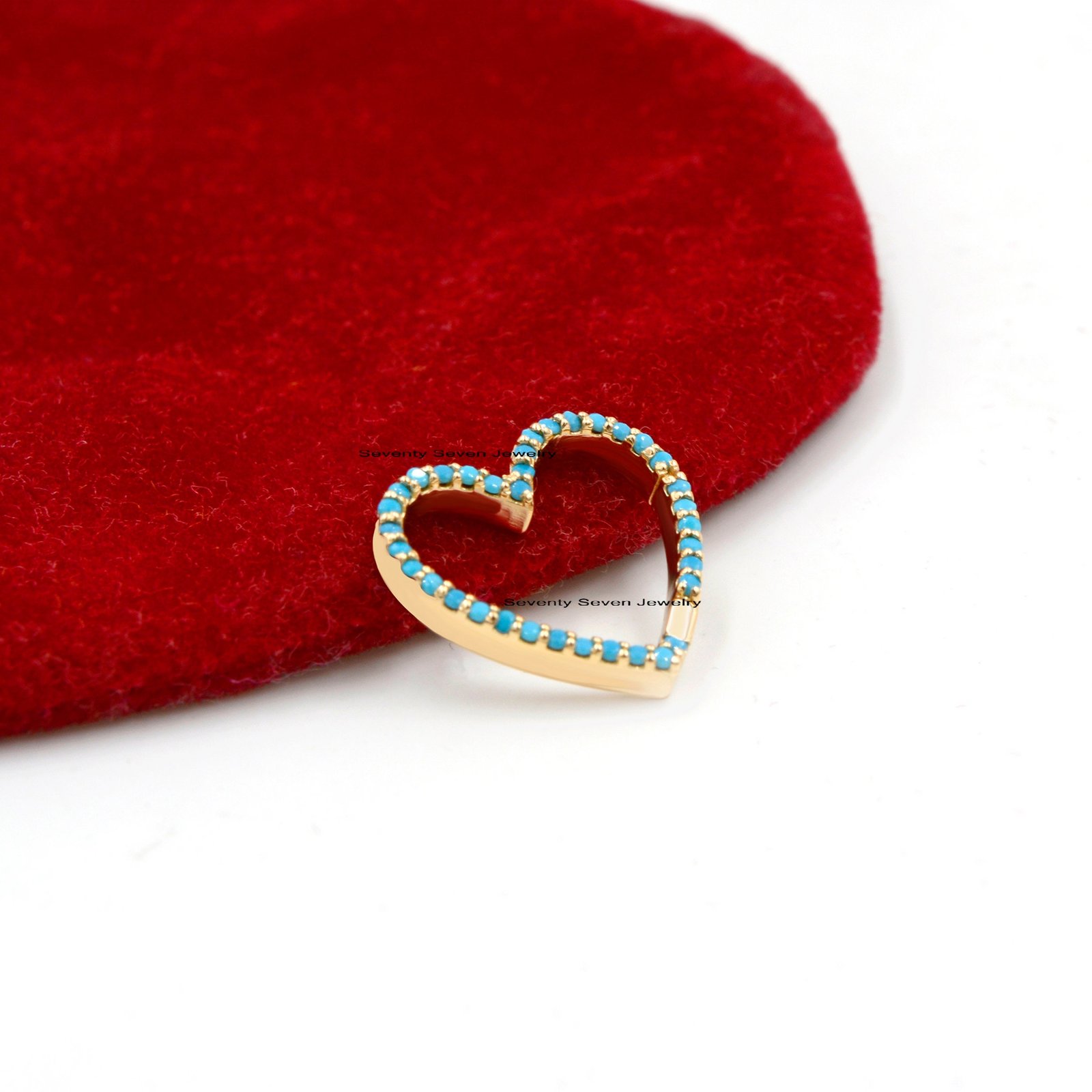 9K Gold Heart Shape Charm Holder, SI-GH Lab Grown Diamond Lock, 15MM - View 7 - Seventy Seven Jewelry | SKU: SSMJH536-9KYGTQ, 9K Gold Heart Shape Charm Holder, SI-GH Lab Grown Diamond Lock, 15MM - View 7 - Seventy Seven Jewelry | SKU: SSMJH536-9KYGTQ,