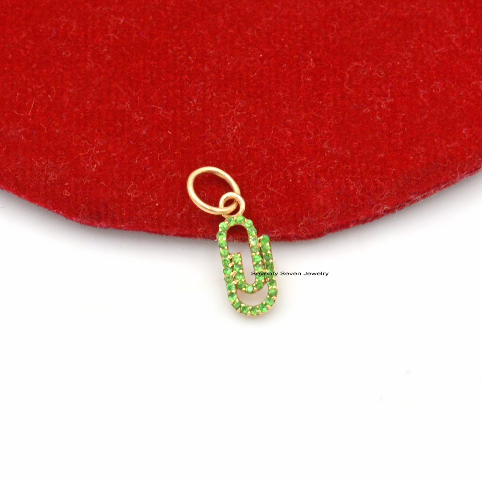 9k Gold Paperclip Lock: Oval Connector - View 6 - Seventy Seven Jewelry | SKU: SSMJH682-9KYG-2026,SSMJH682-9KYGDI,SSMJP682-9K 9k Gold Paperclip Lock: Oval Connector - View 6 - Seventy Seven Jewelry | SKU: SSMJH682-9KYG-2026,SSMJH682-9KYGDI,SSMJP682-9K
