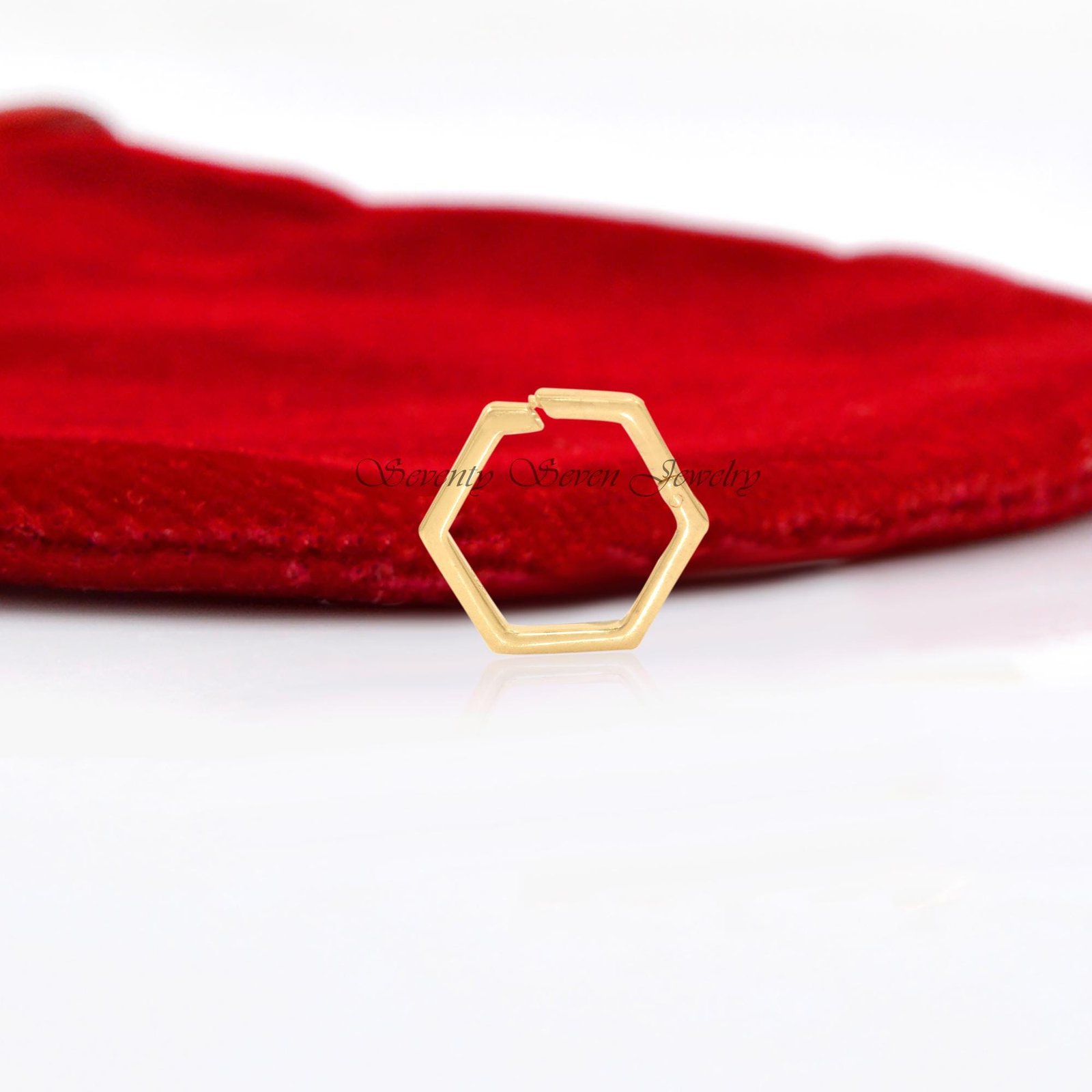 9K Solid Gold Hexagon Charm Enhancer Lock (15x15 MM) - Seventy Seven Jewelry | SKU: SSMJH449-9KYG-10M-2026,SSMJH449-9KYG-15M 9K Solid Gold Hexagon Charm Enhancer Lock (15x15 MM) - Seventy Seven Jewelry | SKU: SSMJH449-9KYG-10M-2026,SSMJH449-9KYG-15M