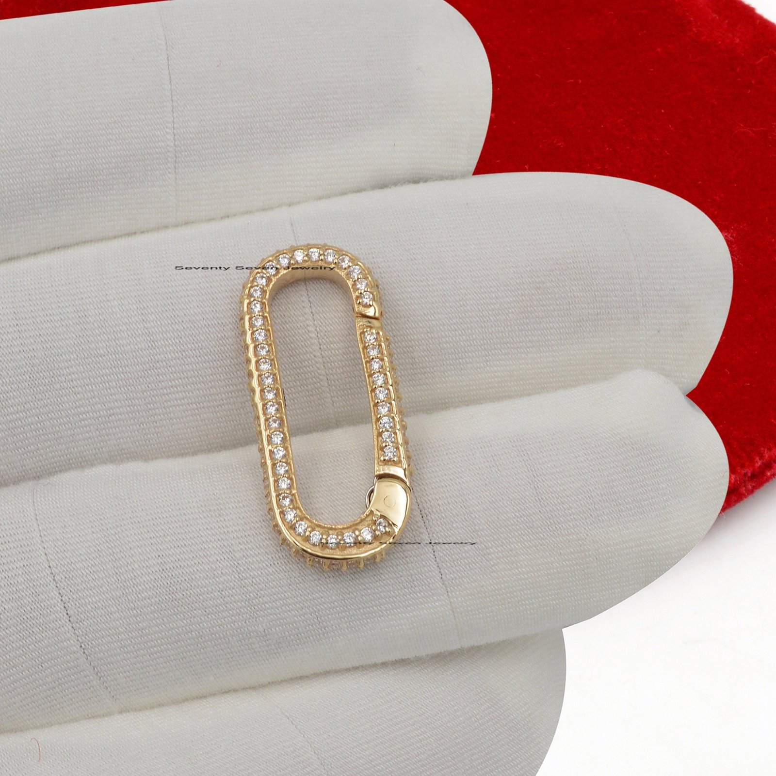 Diamond 925 Silver Enhancer Lock, Multi Gemstone Spring Link - Seventy Seven Jewelry | SKU: SSMJP443-SLYGTQ,SSMJP443-SLYGBSP, Diamond 925 Silver Enhancer Lock, Multi Gemstone Spring Link - Seventy Seven Jewelry | SKU: SSMJP443-SLYGTQ,SSMJP443-SLYGBSP,