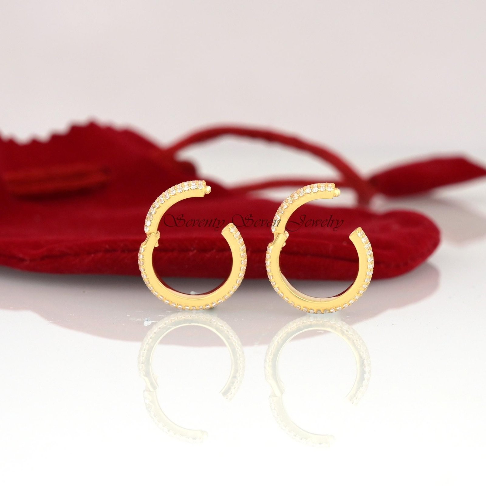Diamond Circle 925 Silver Charm Enhancer - 17mm - View 5 - Seventy Seven Jewelry | SKU: SSMJP687-SLYGYSP,SSMJP687-SLYGBSP,SSM Diamond Circle 925 Silver Charm Enhancer - 17mm - View 5 - Seventy Seven Jewelry | SKU: SSMJP687-SLYGYSP,SSMJP687-SLYGBSP,SSM